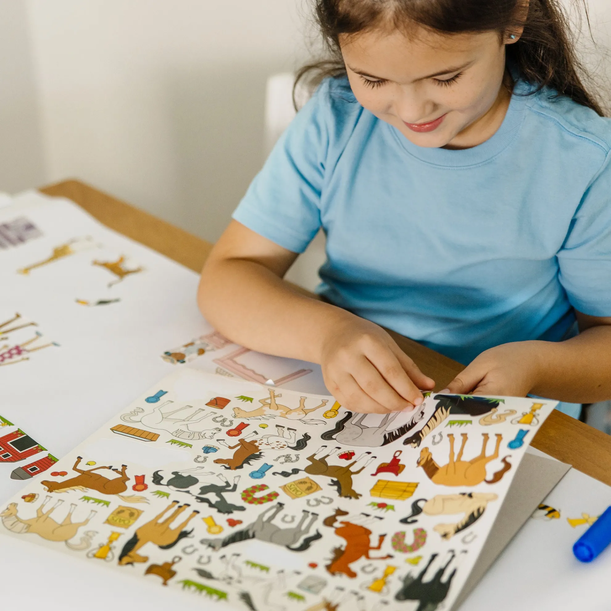 Princess, Fairy, Animals & More Coloring and Sticker Pad Bundle