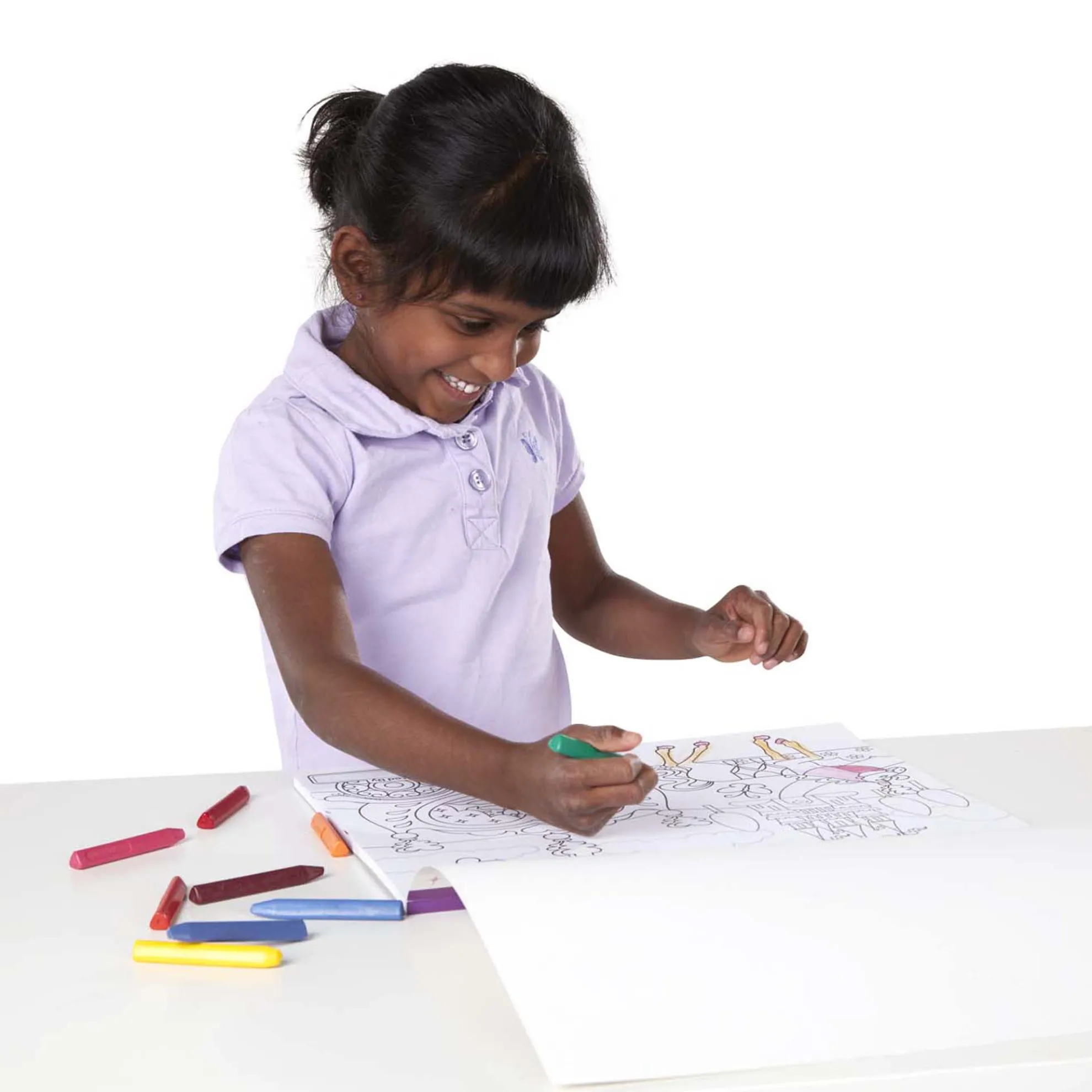 Princess, Fairy, Animals & More Coloring and Sticker Pad Bundle