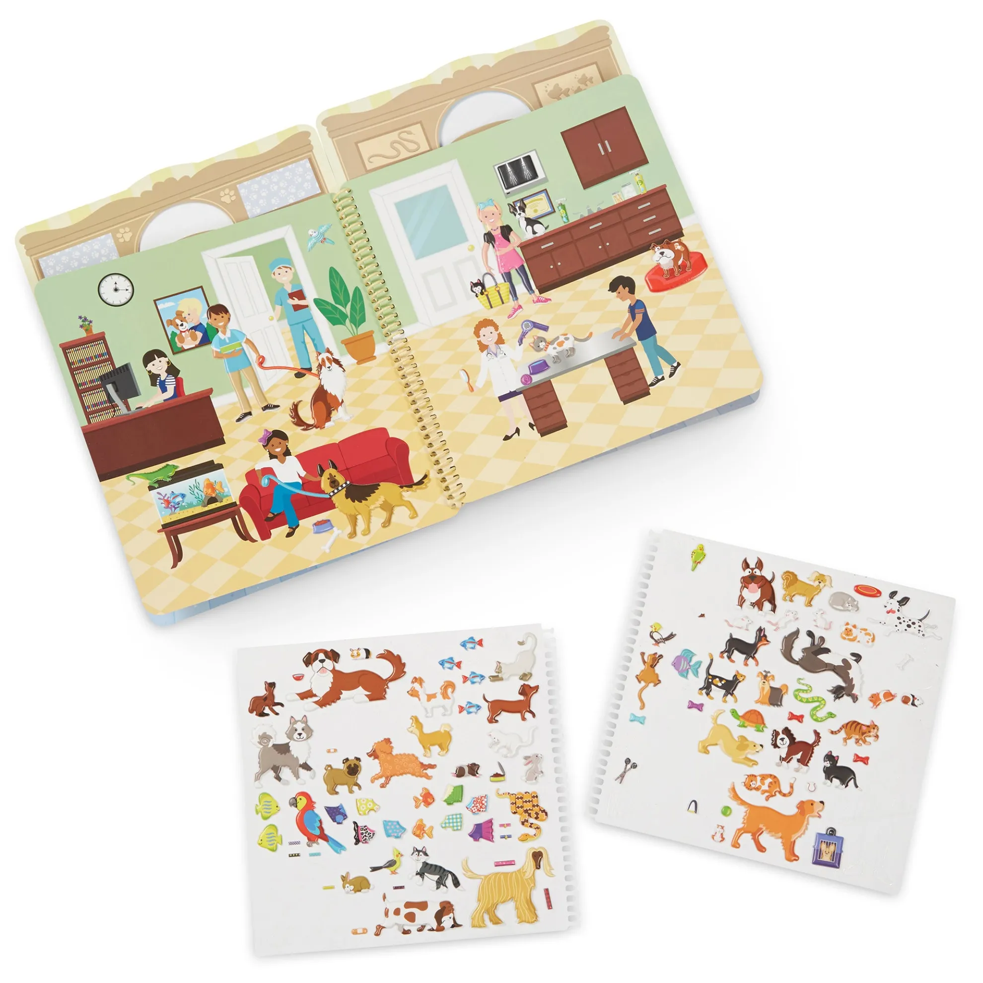 Puffy Sticker Activity Book - Pet Place