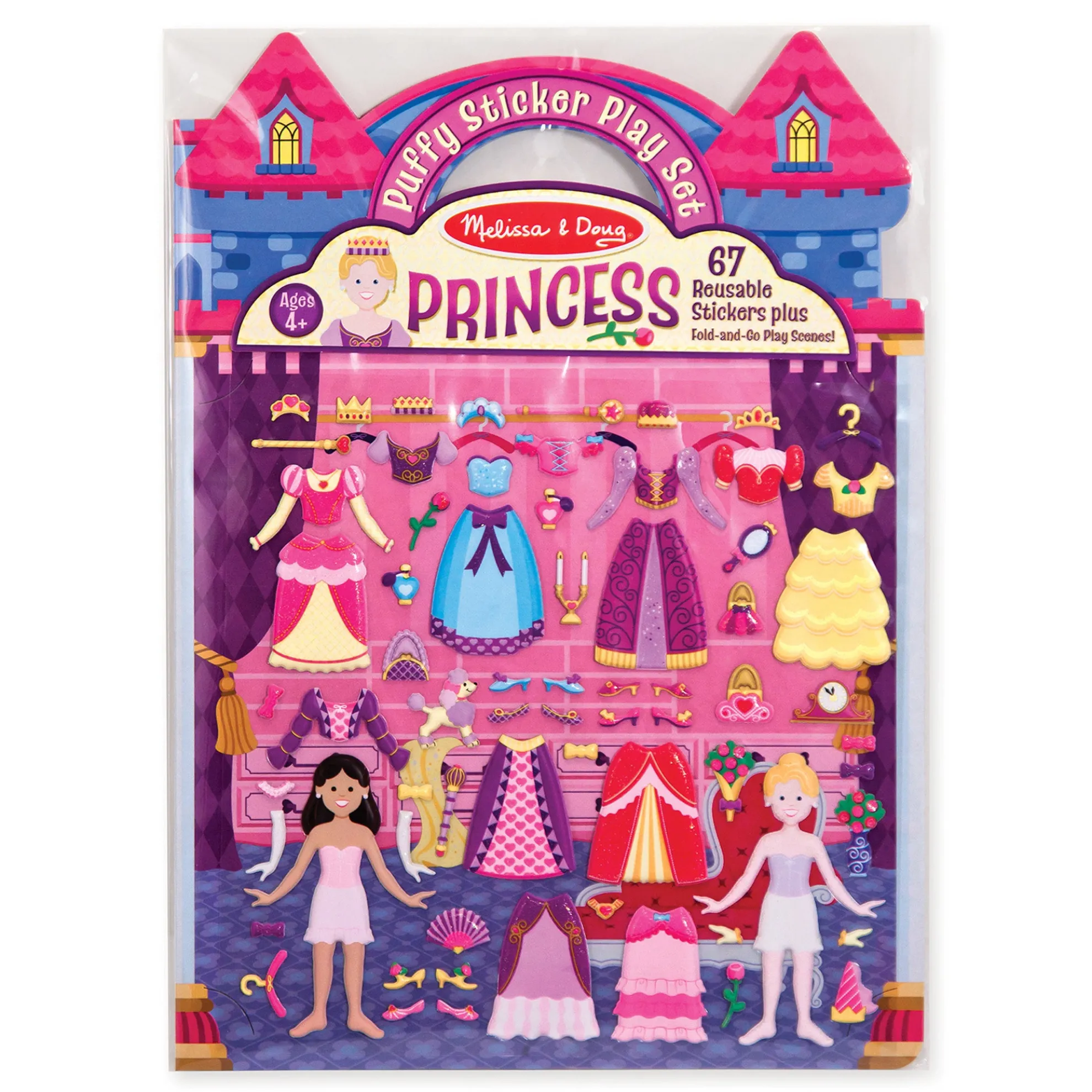 Puffy Sticker Play Set - Princess