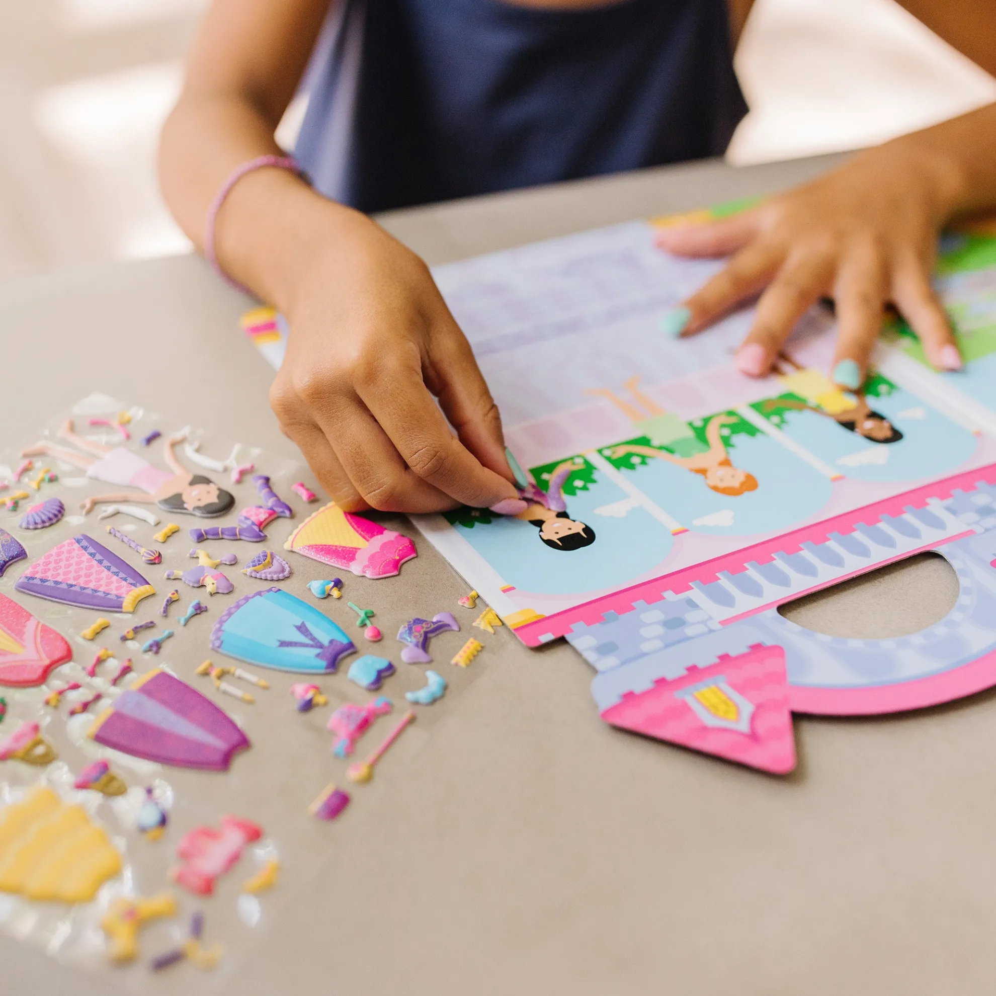 Puffy Sticker Play Set - Princess
