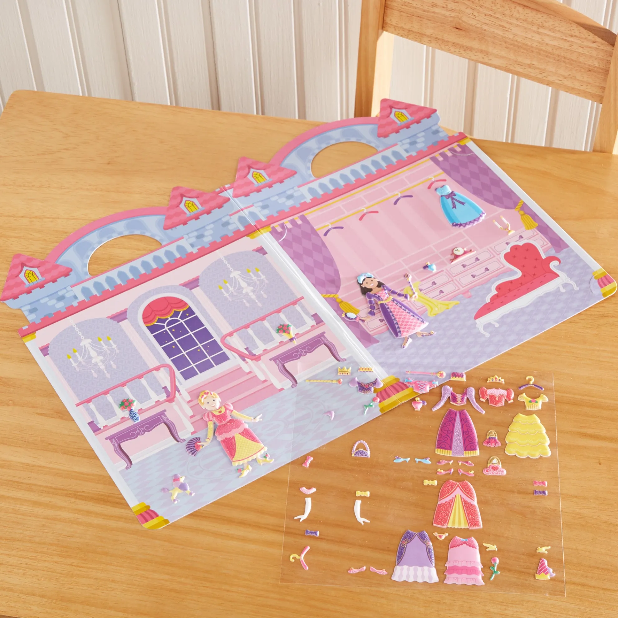Puffy Sticker Play Set - Princess