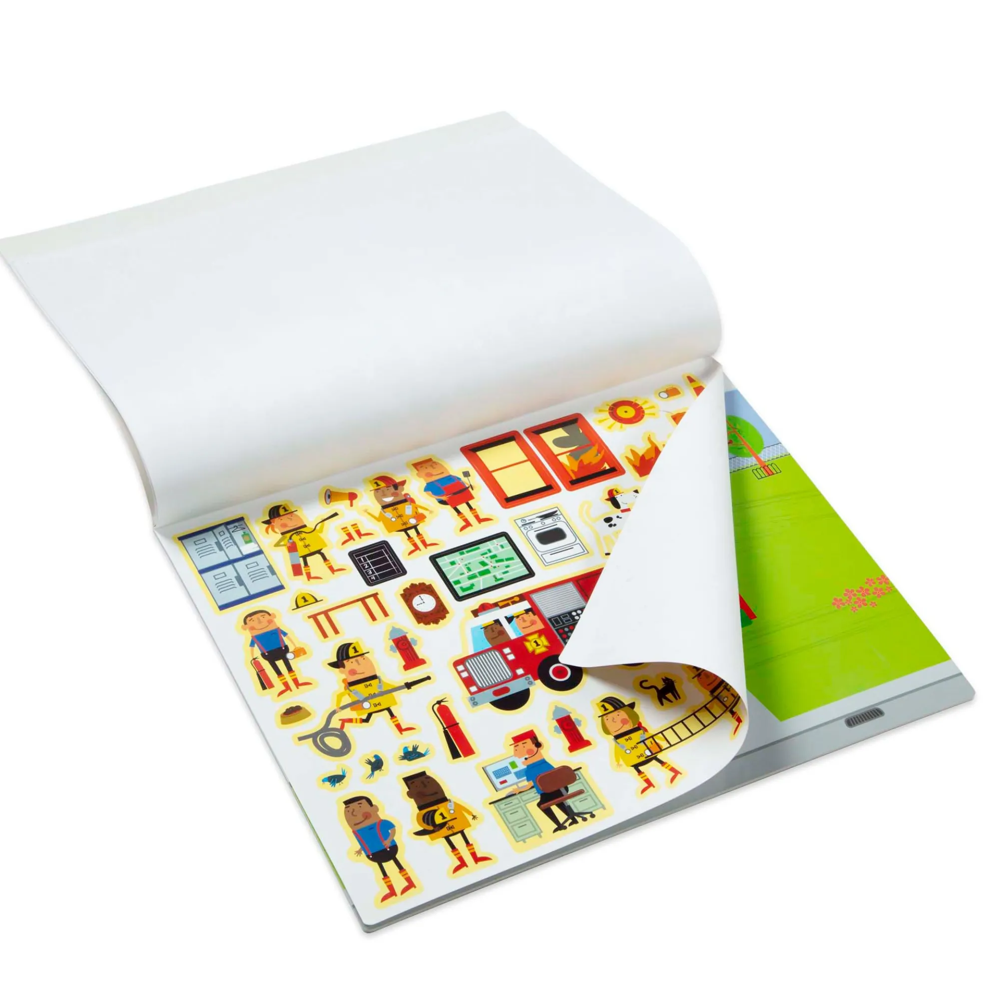 Reusable Sticker Pad - My Town