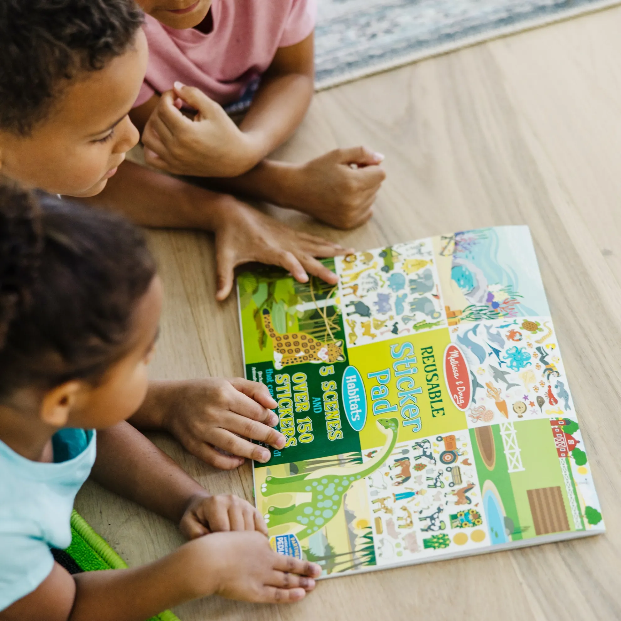 Reusable Sticker Pad - Habitats