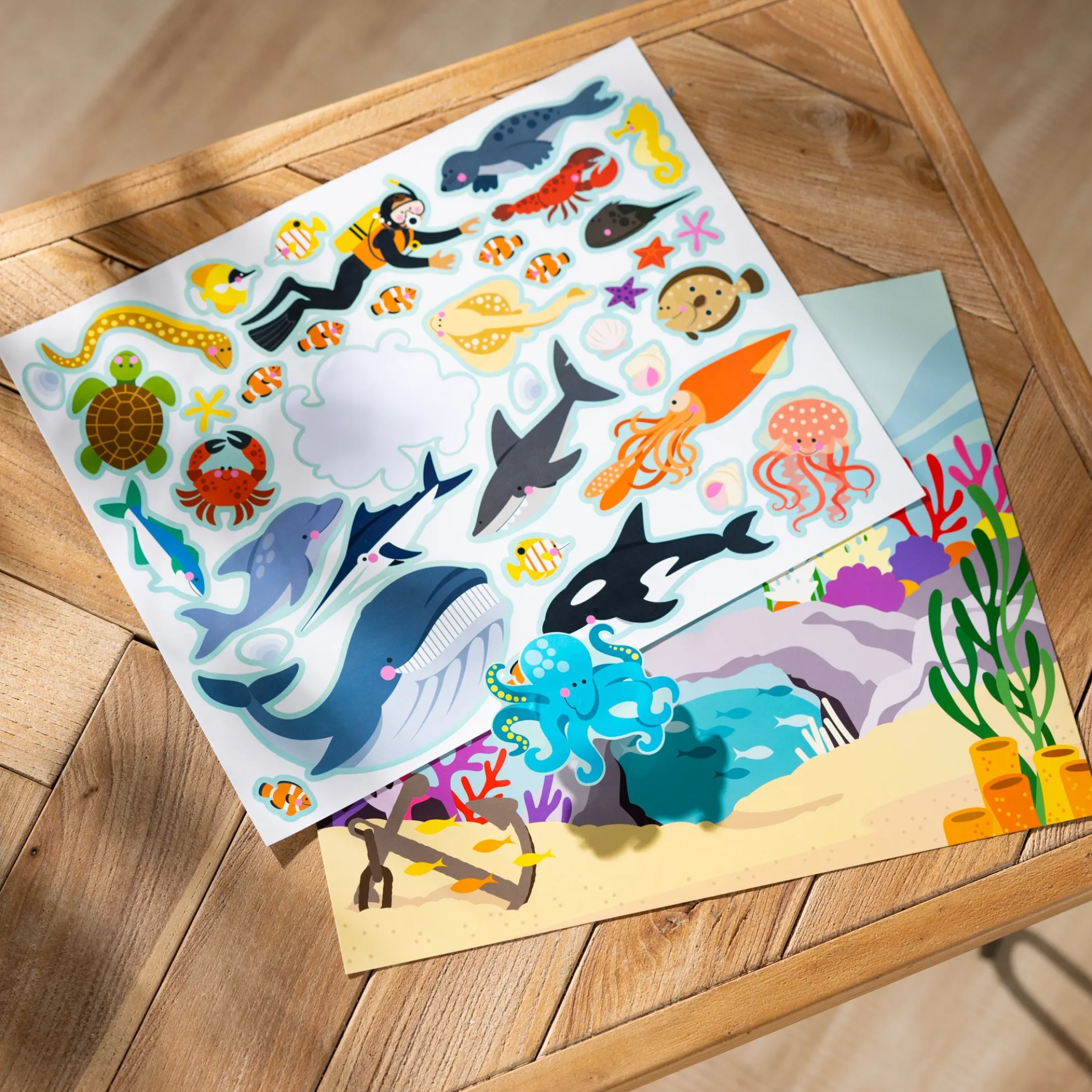 Reusable Sticker Pad - Habitats