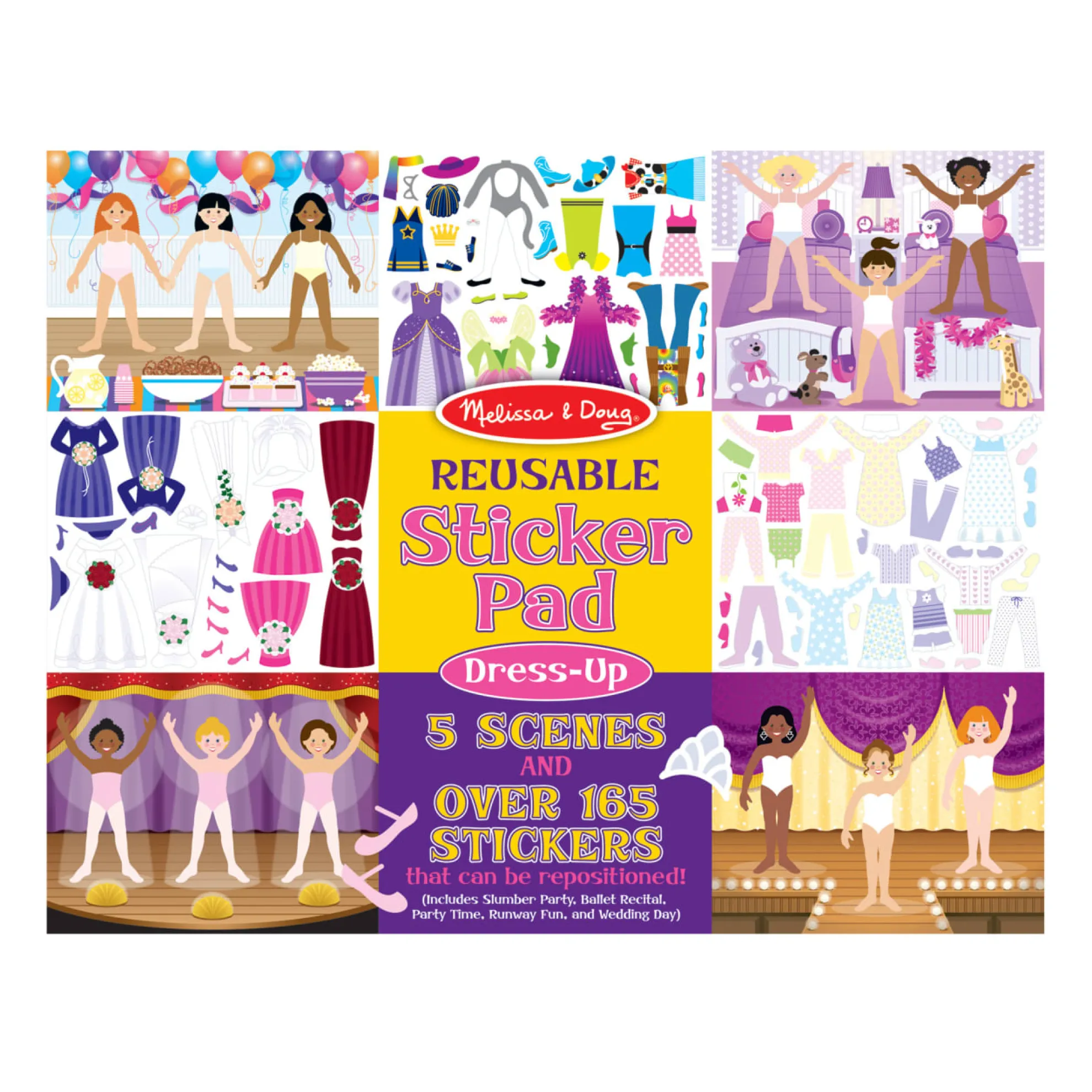 Reusable Sticker Pad - Dress-Up