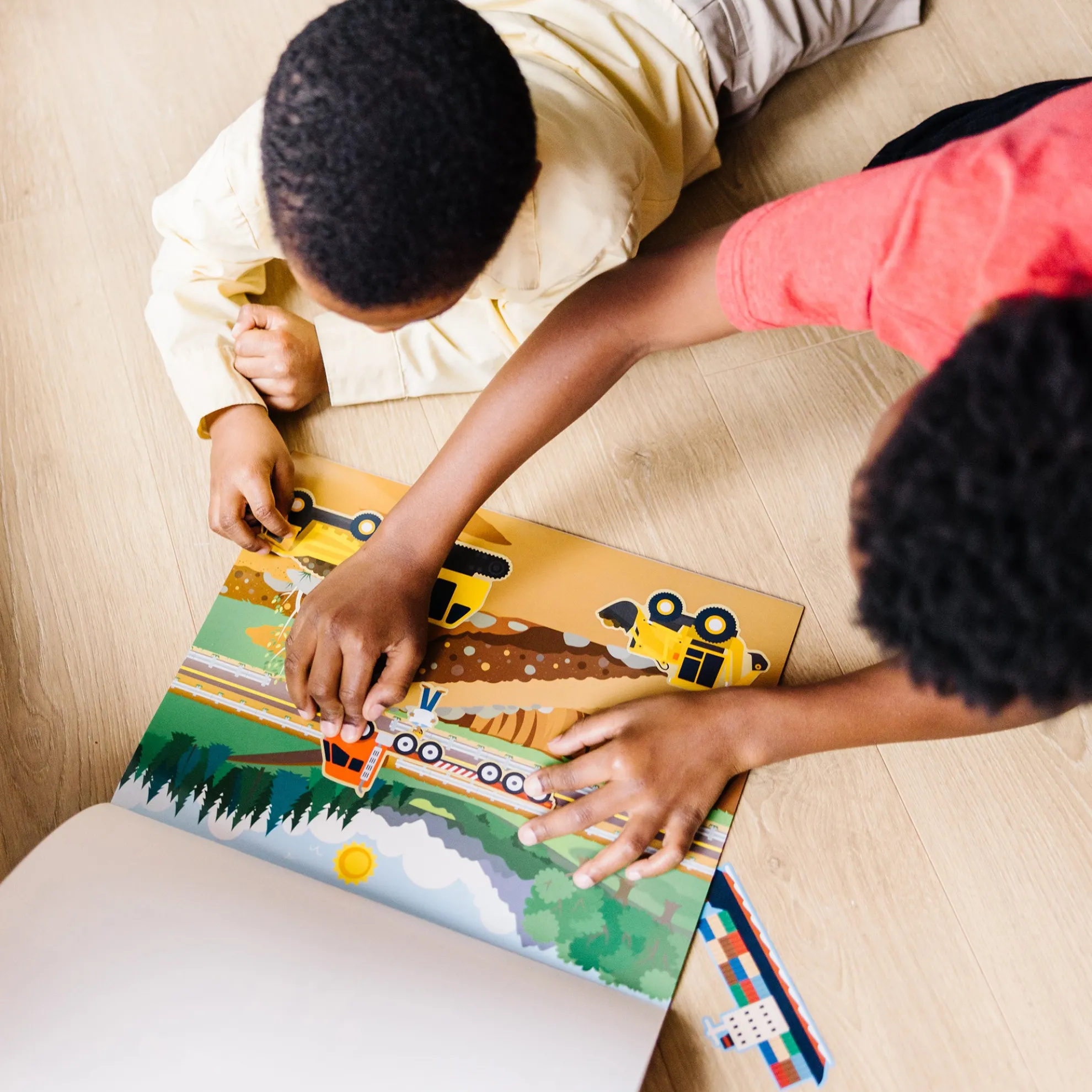 Reusable Sticker Pad - Vehicles