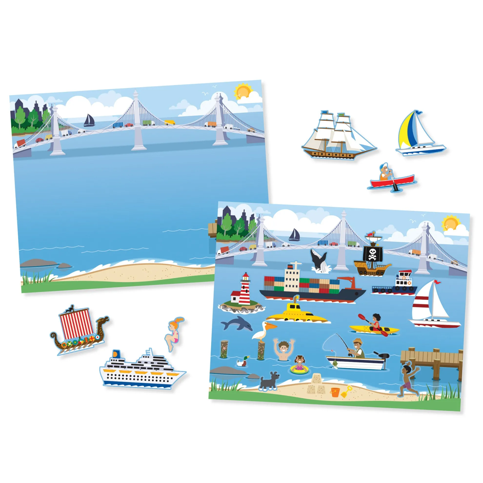 Reusable Sticker Pad - Vehicles