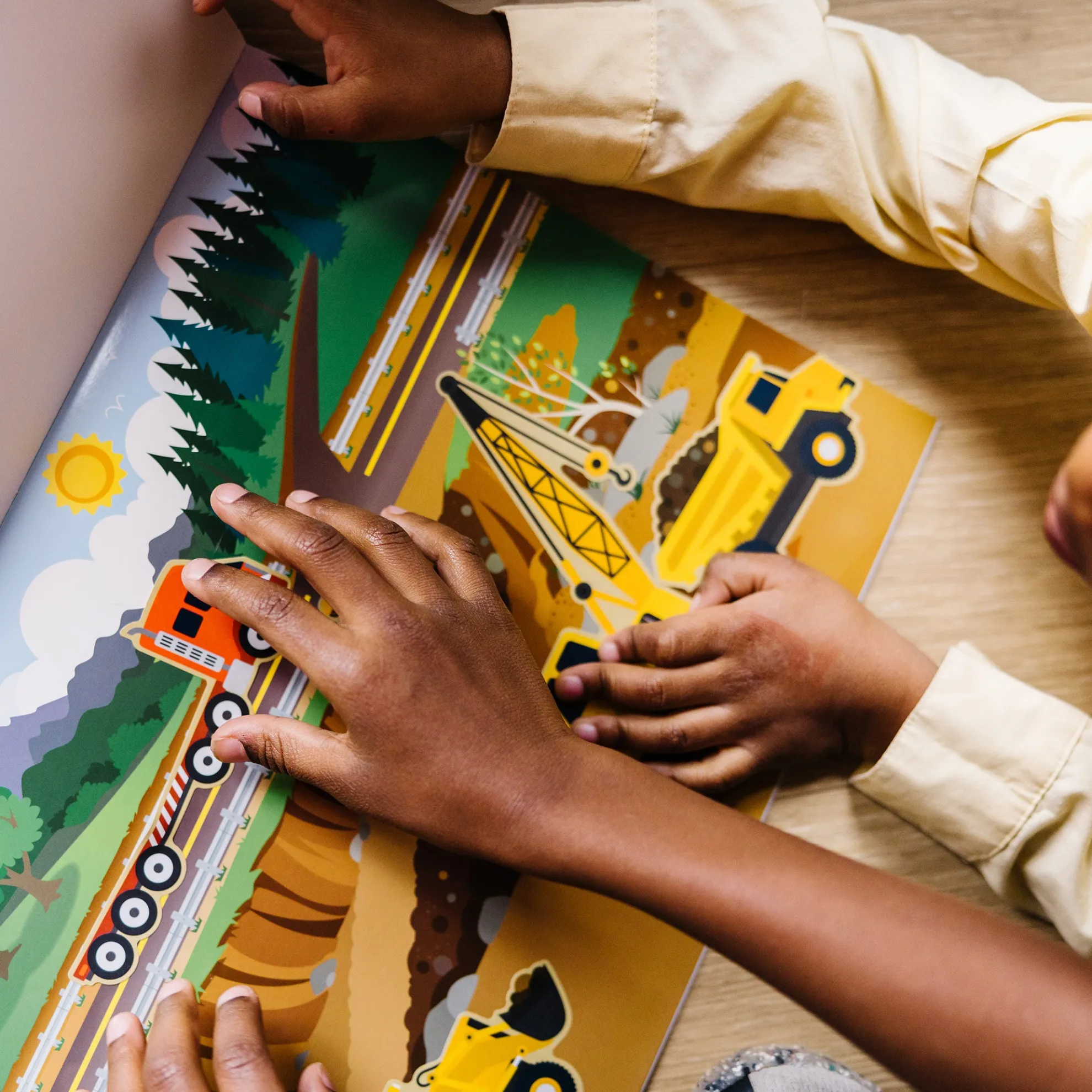 Reusable Sticker Pad - Vehicles