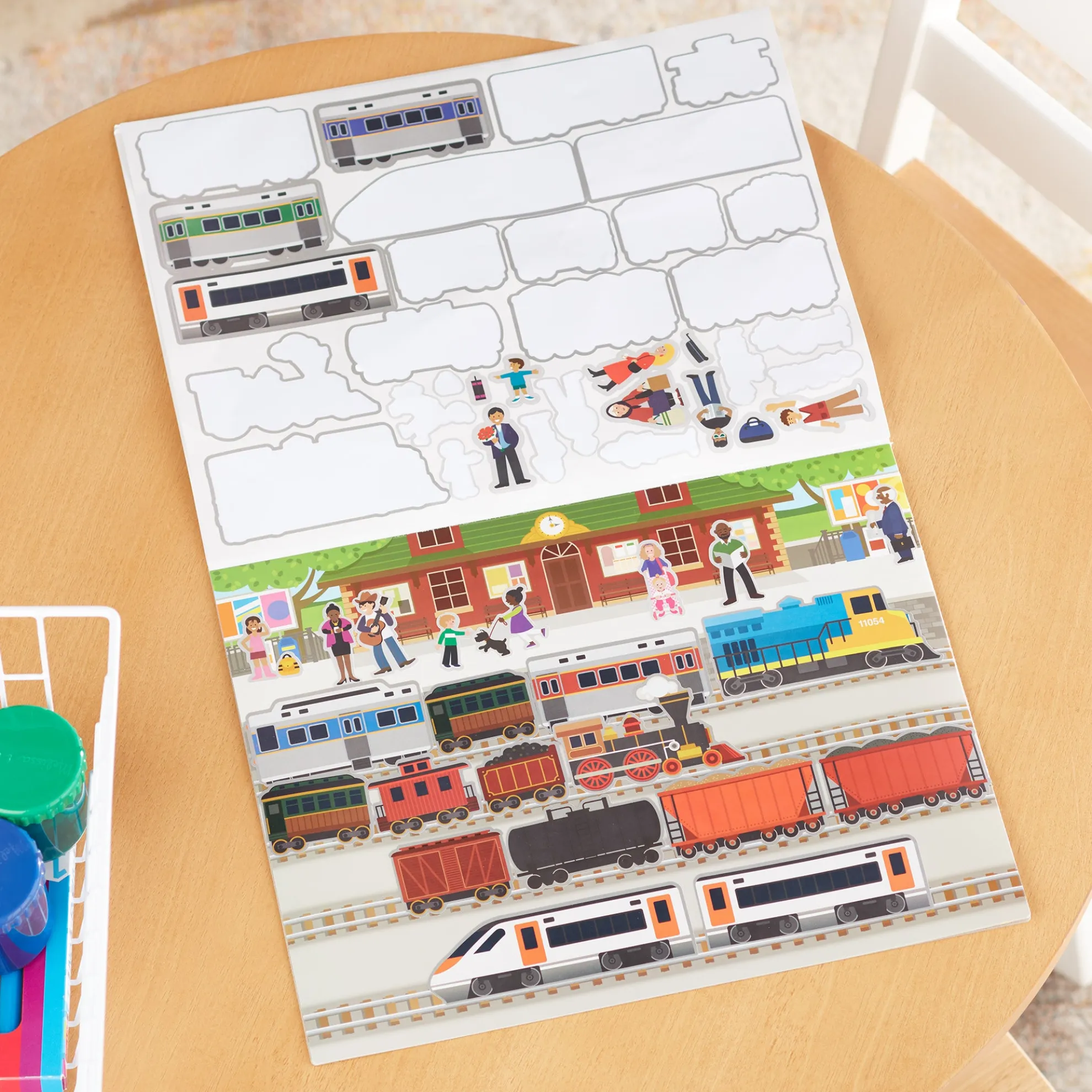 Reusable Sticker Pad - Vehicles