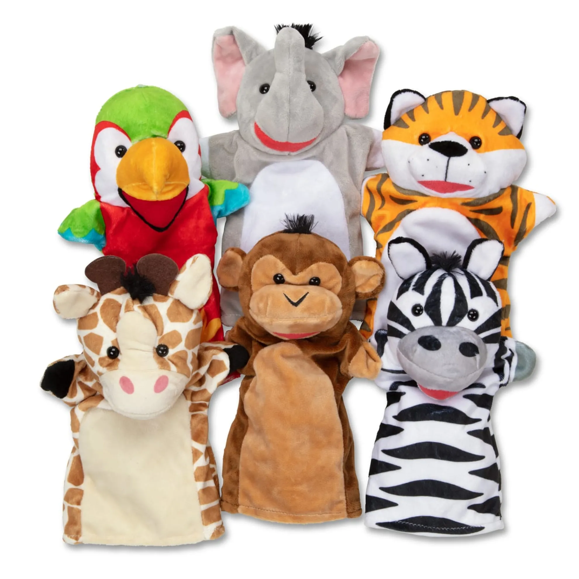 Safari Buddies Hand Puppets
