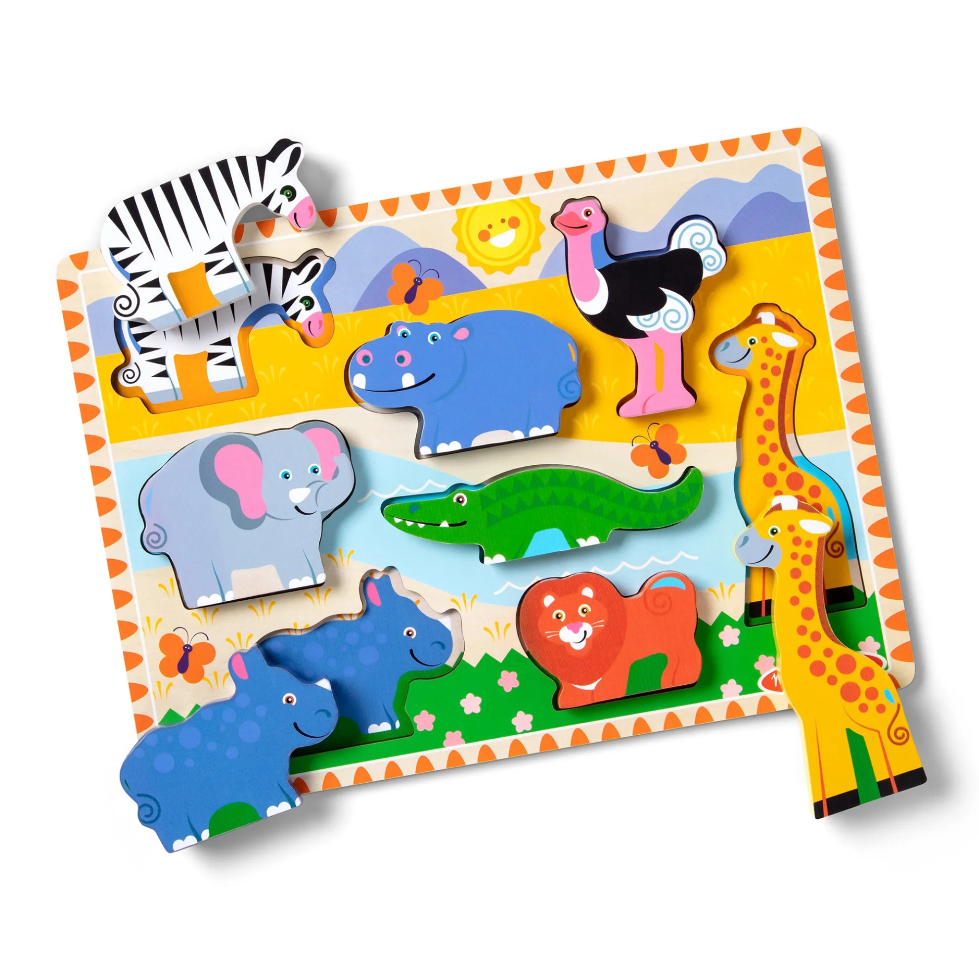 Safari Chunky Puzzle - 8 Pieces