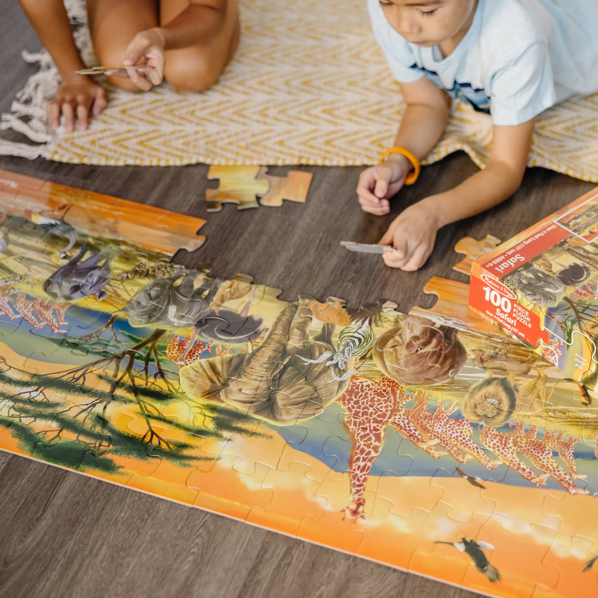 Safari Floor Puzzle - 100 Pieces