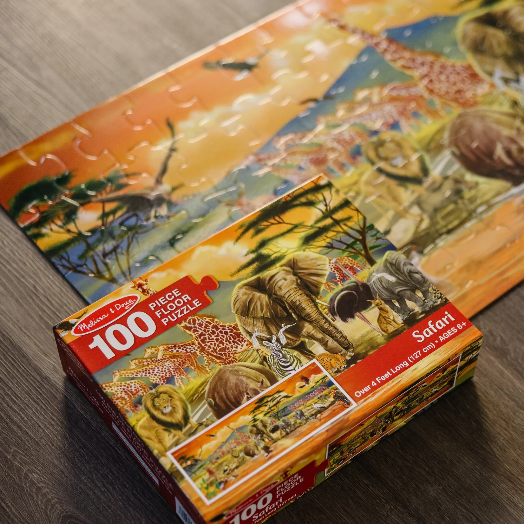 Safari Floor Puzzle - 100 Pieces