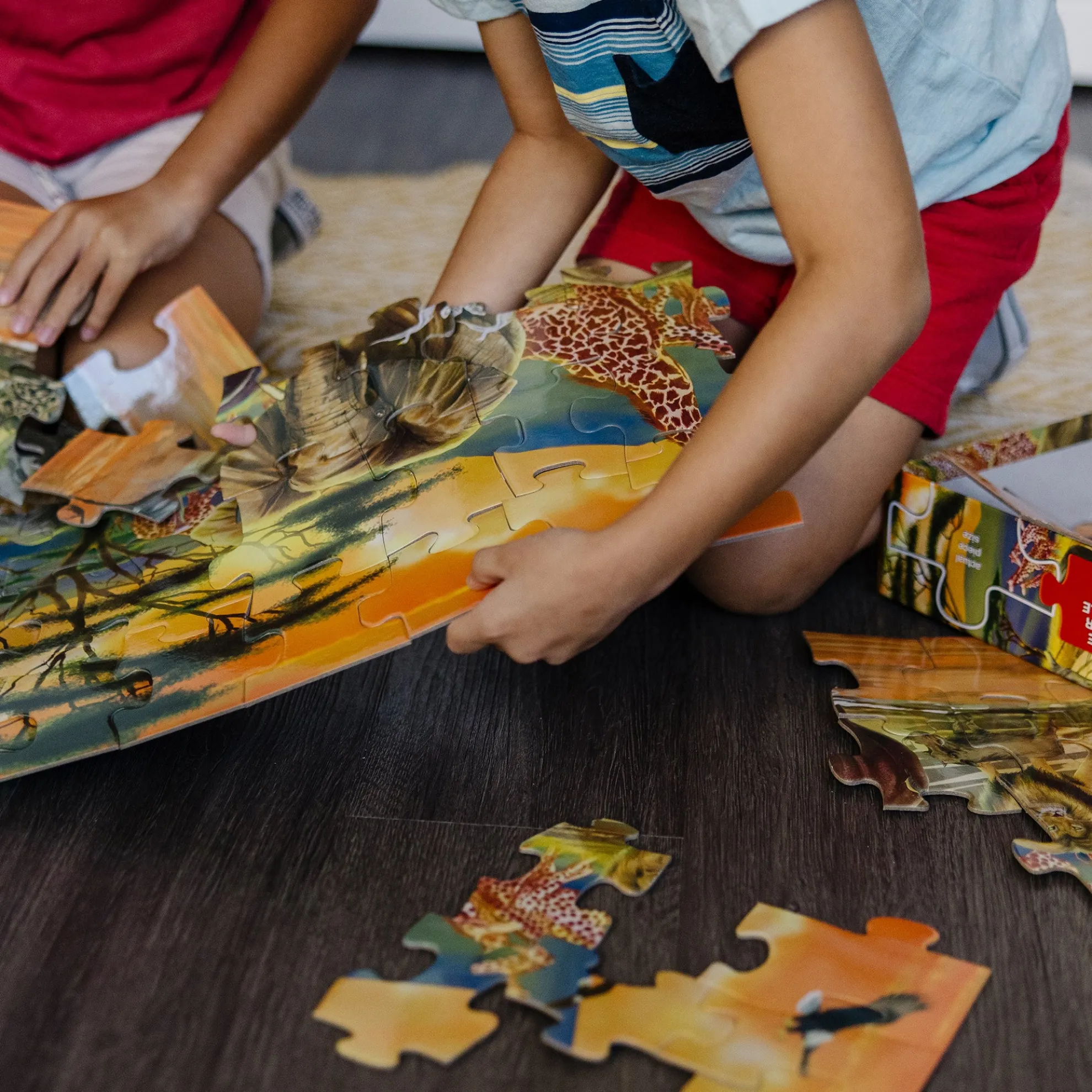 Safari Floor Puzzle - 100 Pieces