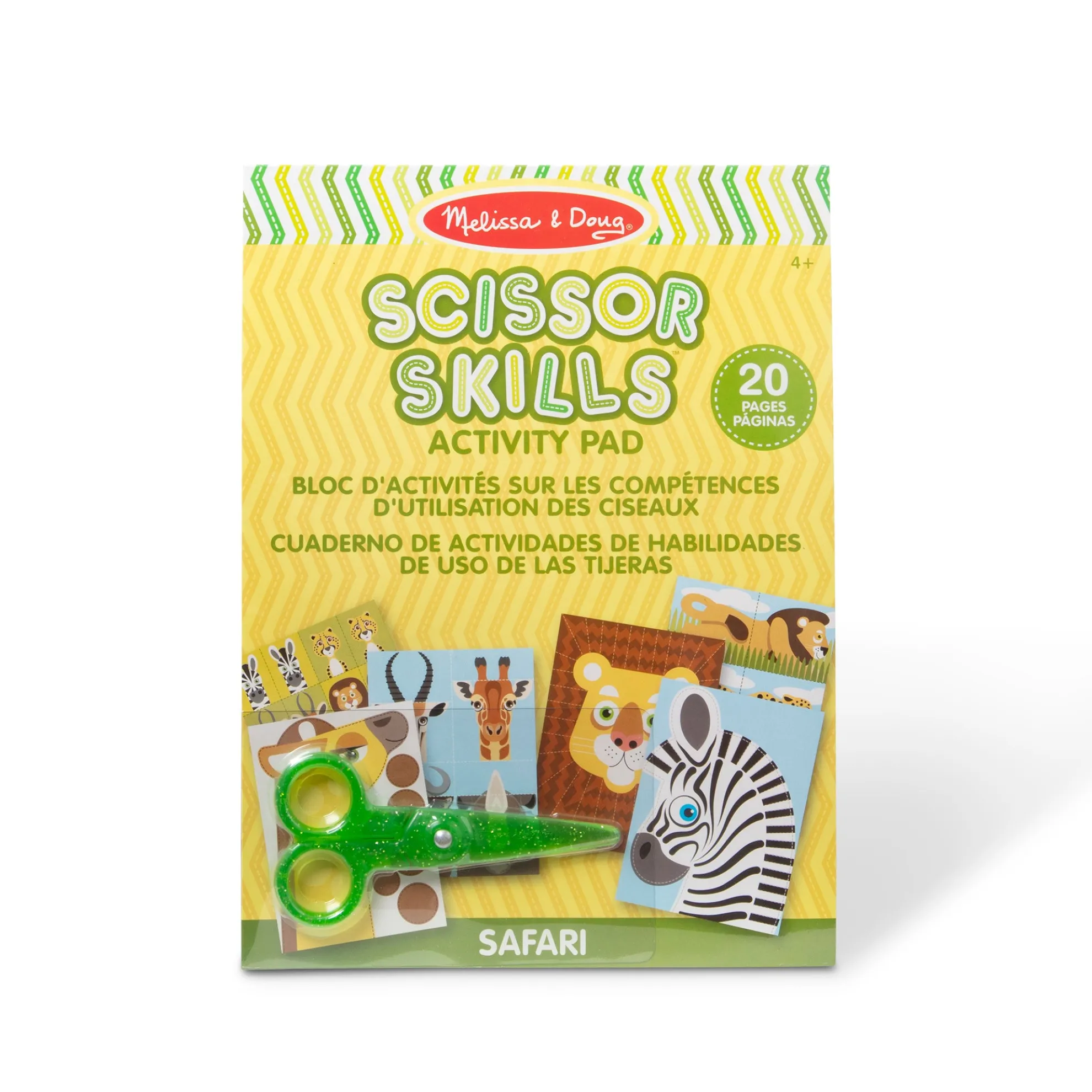 Safari Scissor Skills Activity Pad
