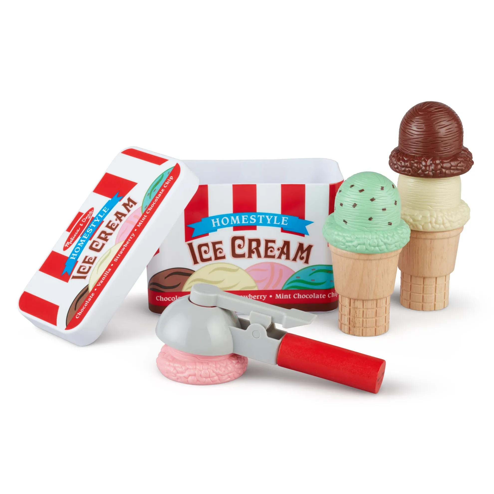 Scoop & Stack Ice Cream Cone Magnetic Play Set
