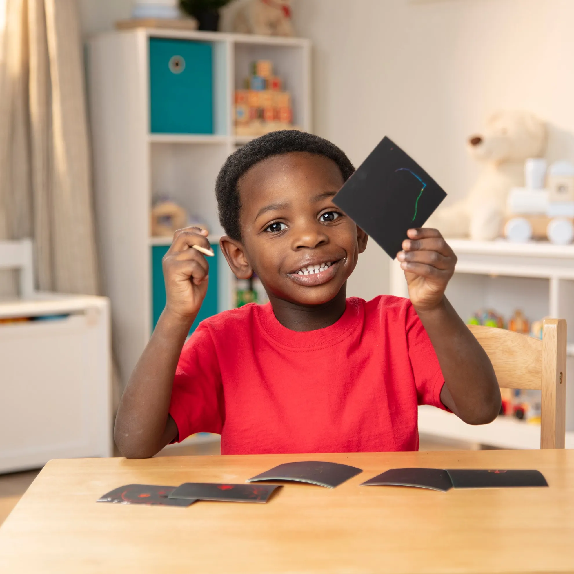 Scratch Art Rainbow Mini Notes _Box of 125