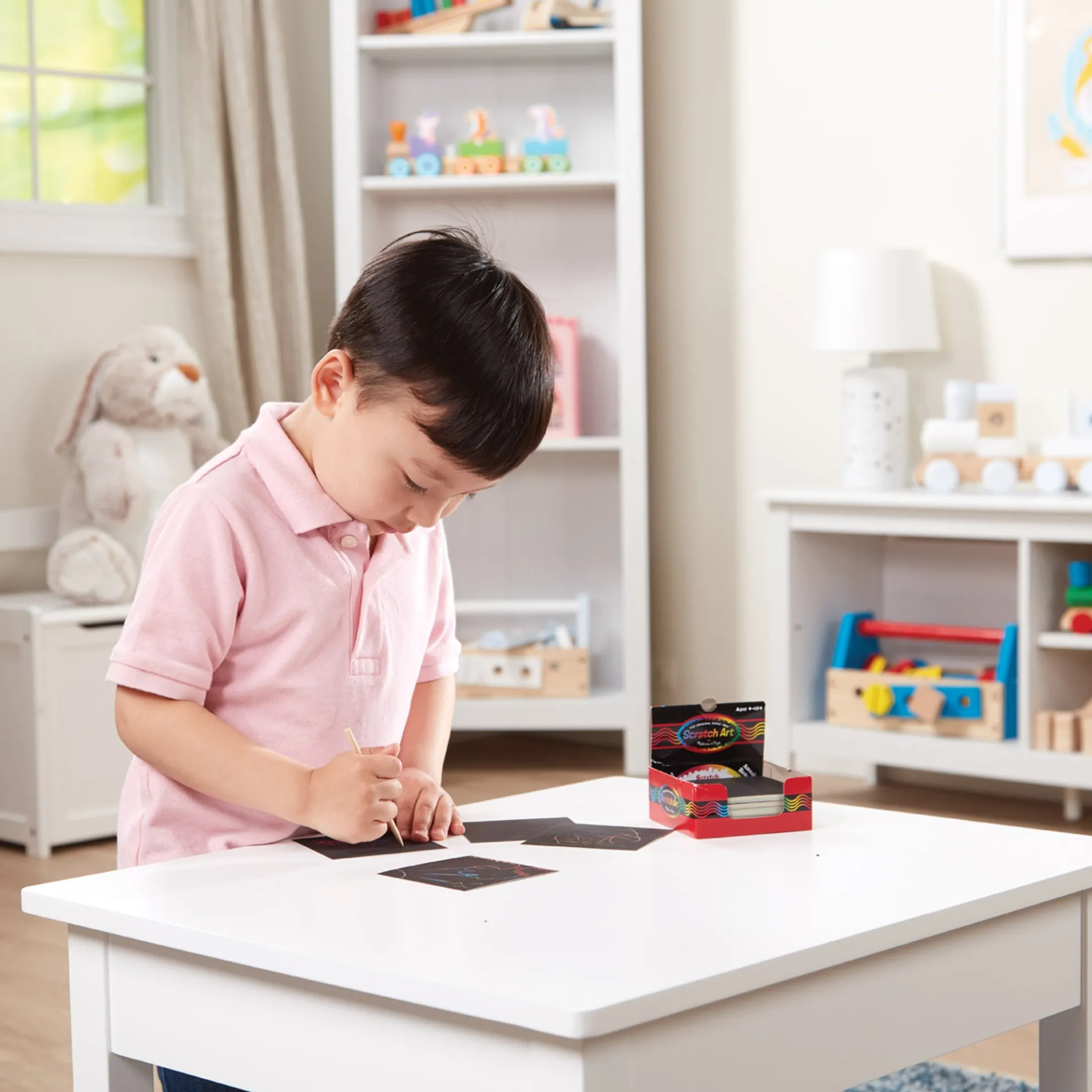 Scratch Art Rainbow Mini Notes _Box of 125