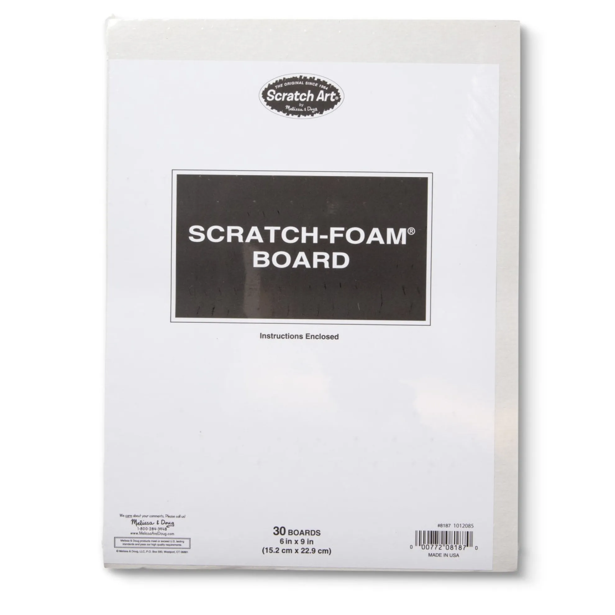 Scratch Art Scratch-Foam Board 48 Pieces