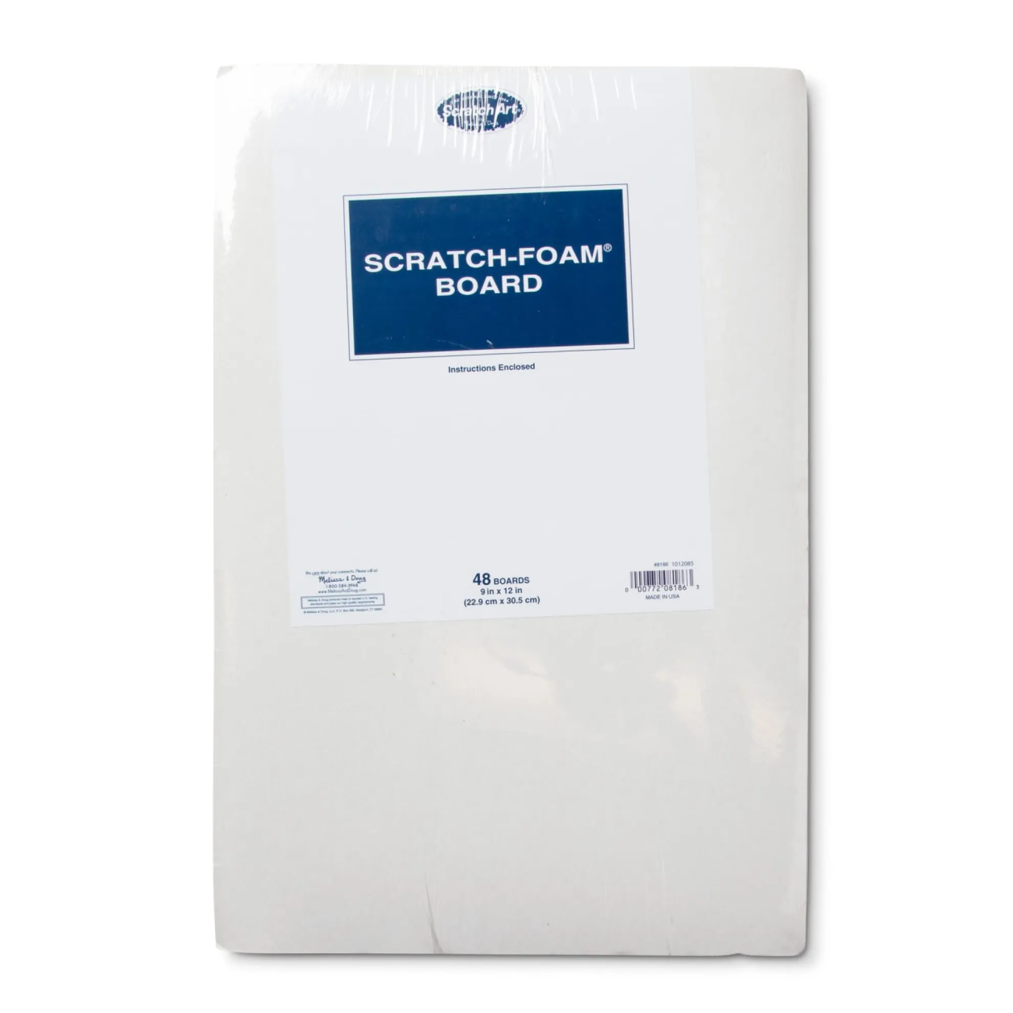 Scratch Art Scratch Foam Board 9 x 12 (48 boards)