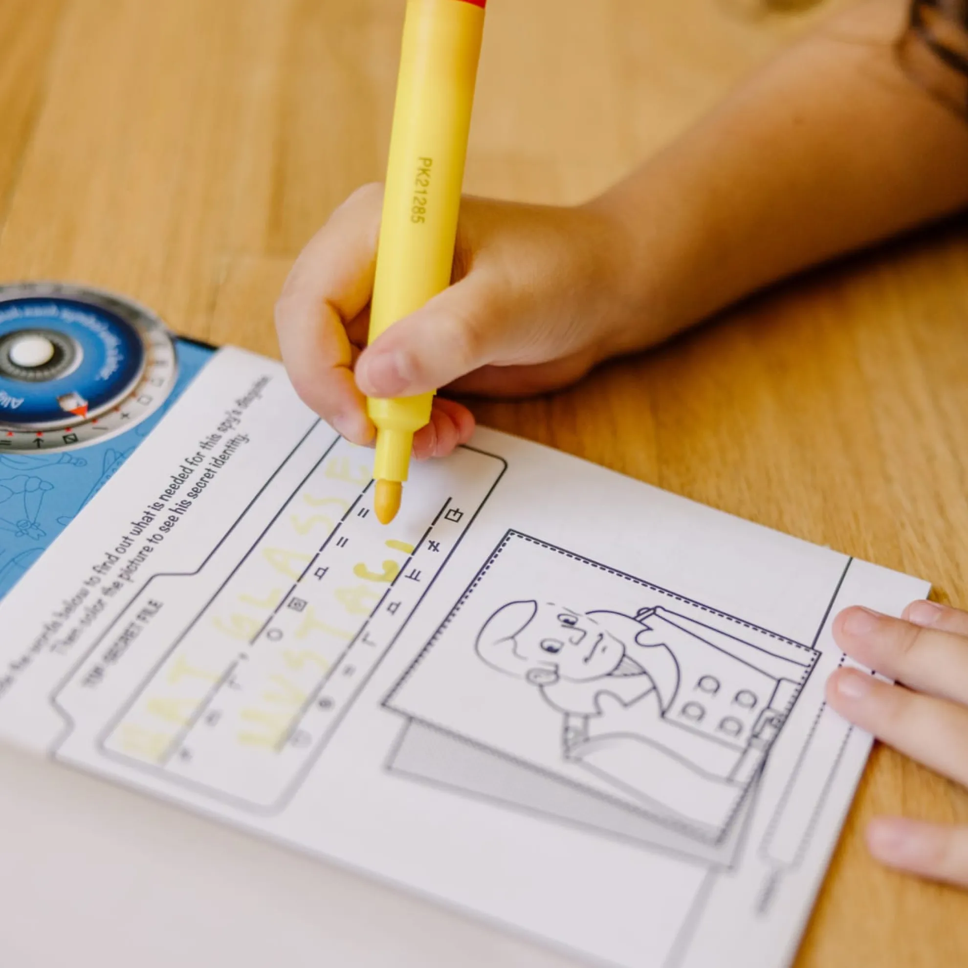 Secret Decoder Game Book - On the Go Travel Activity Book