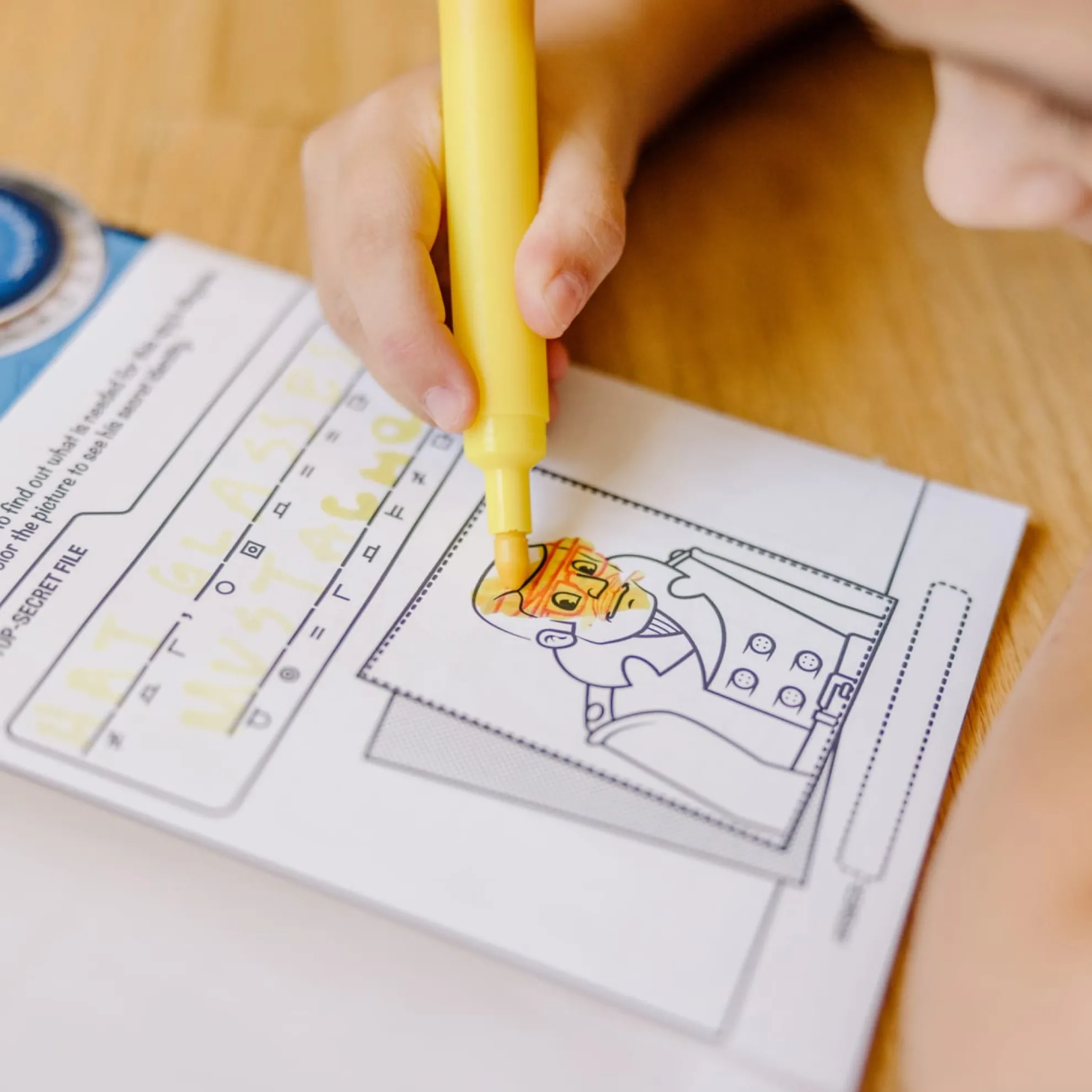 Secret Decoder Game Book - On the Go Travel Activity Book