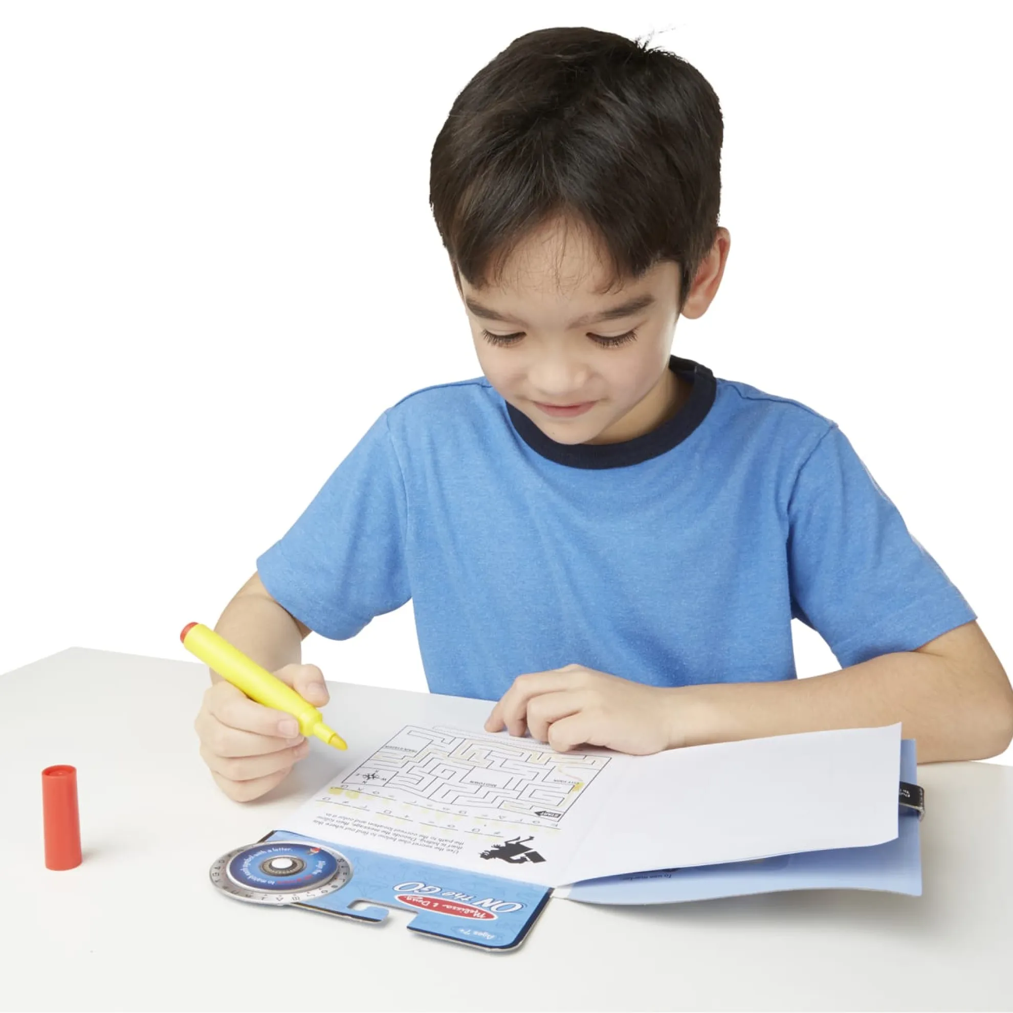 Secret Decoder Game Book - On the Go Travel Activity Book