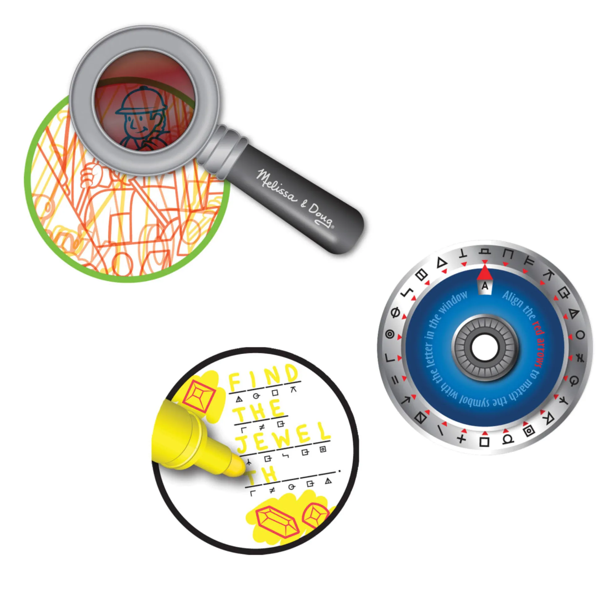 Secret Decoder Game Book - On the Go Travel Activity Book