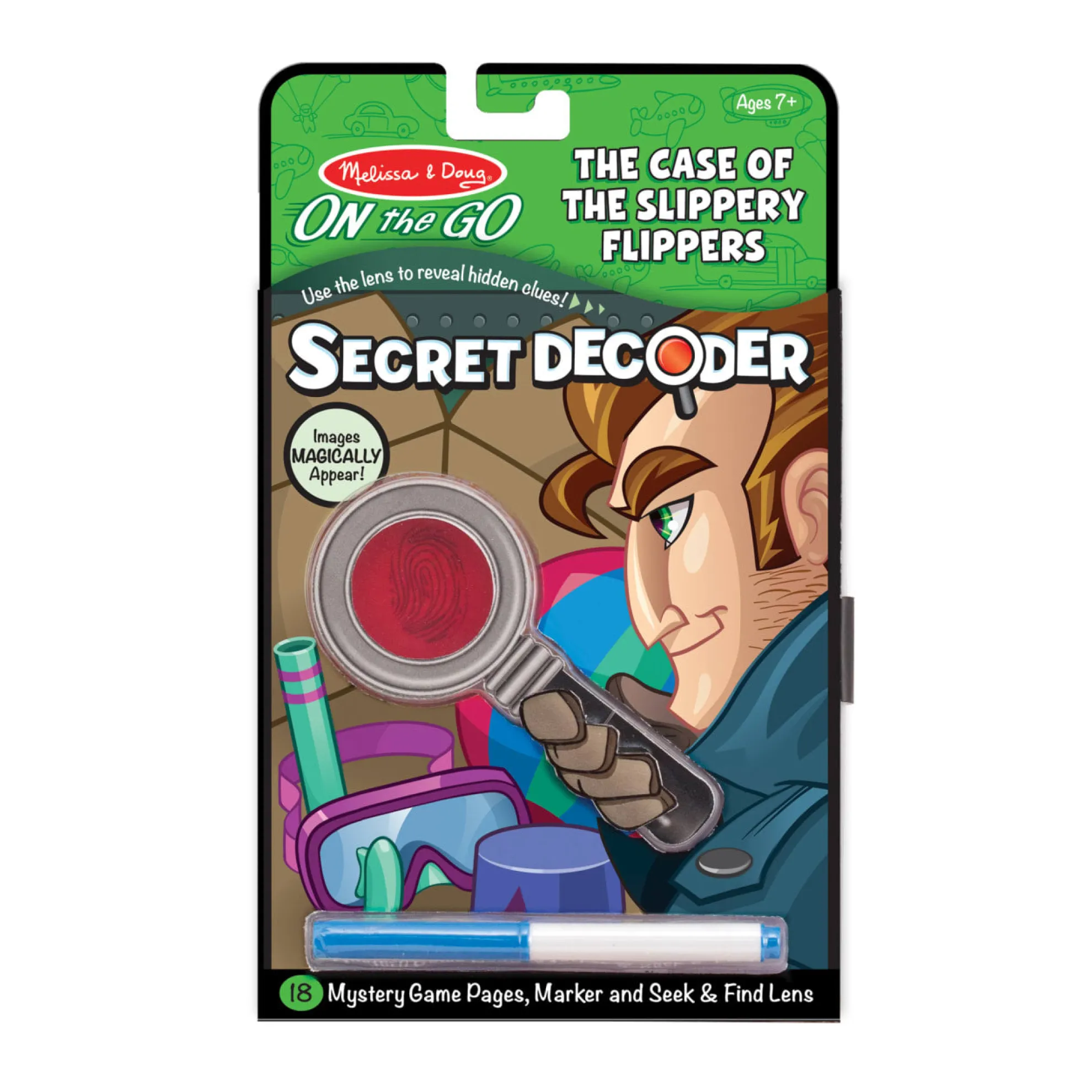 Secret Decoder Set - Case of the Slippery Flippers