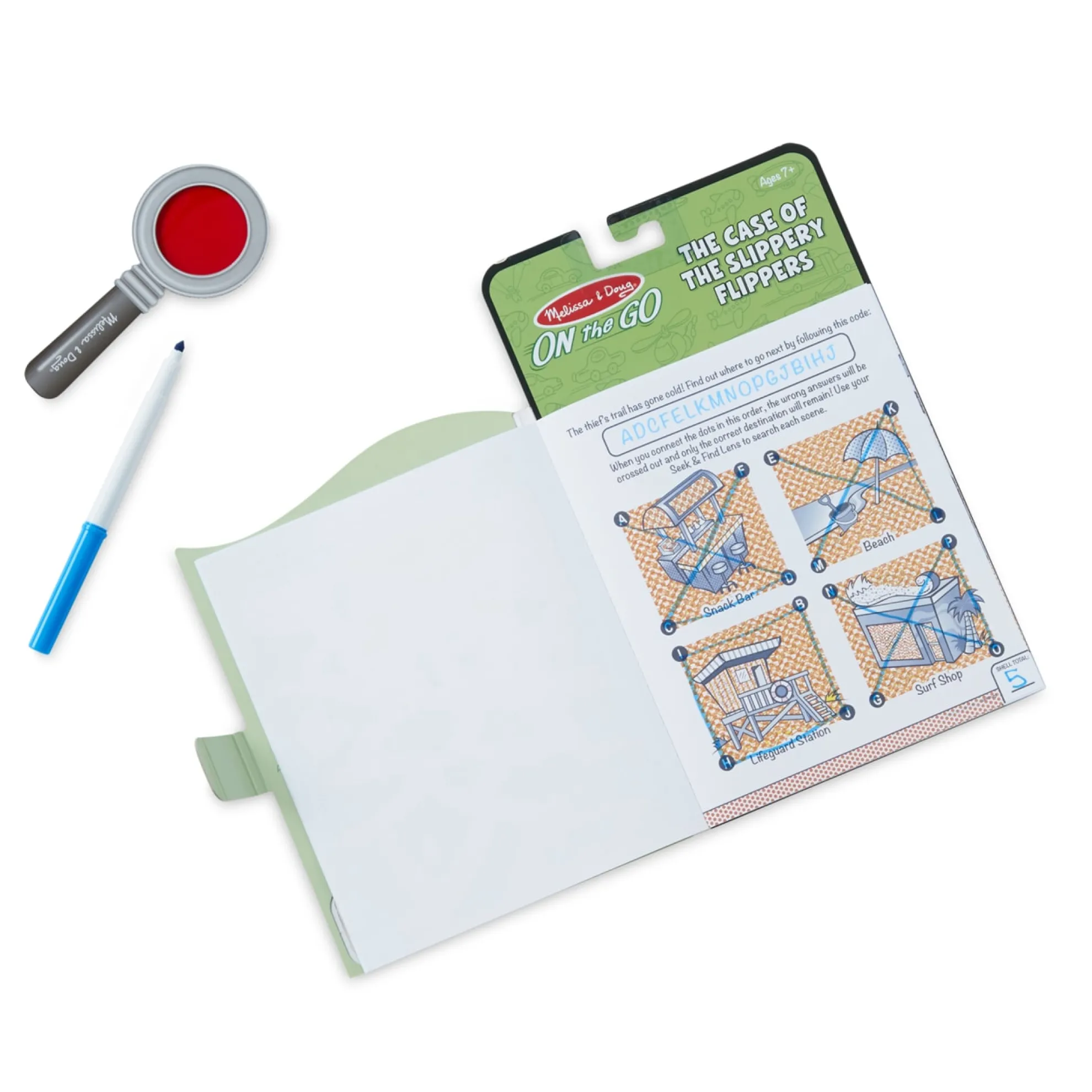 Secret Decoder Set - Case of the Slippery Flippers