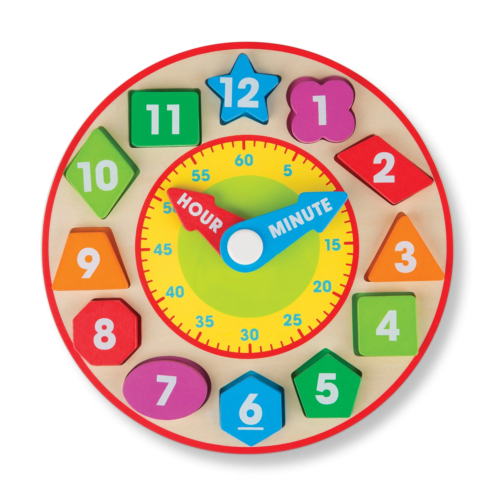 Shape Sorting Clock