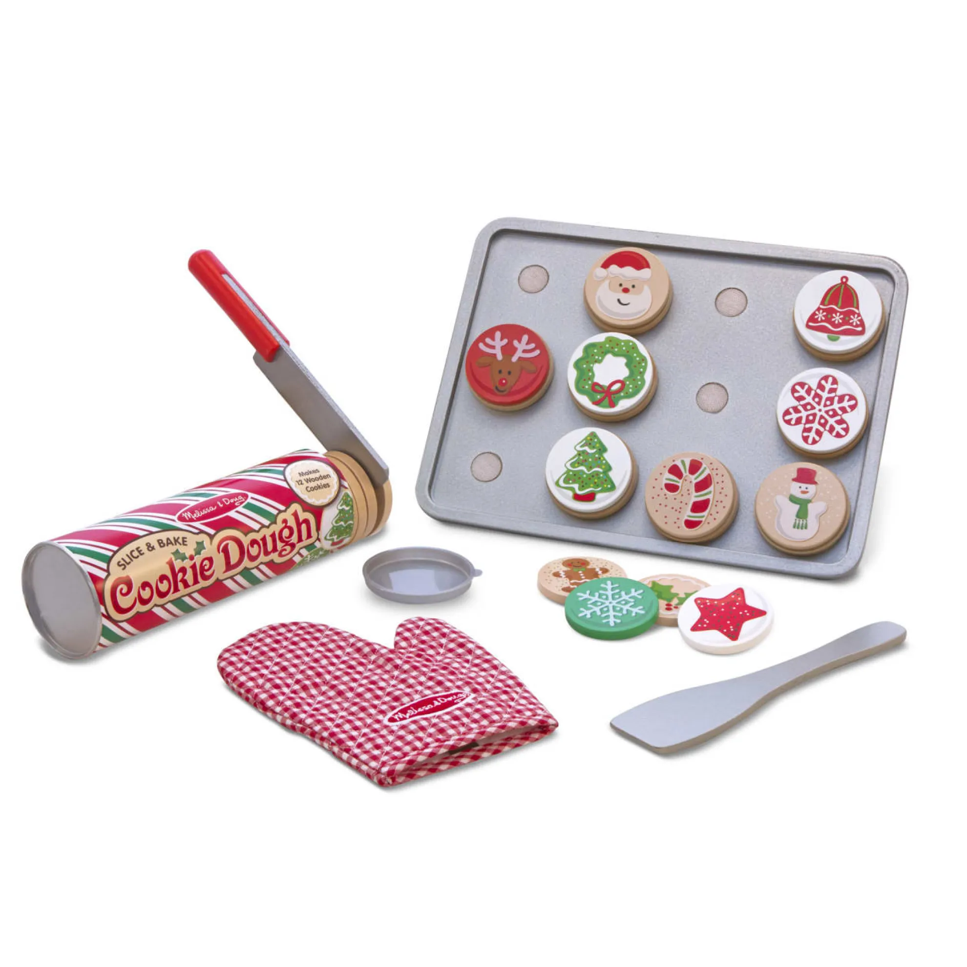 Slice & Bake Christmas Cookie Play Set