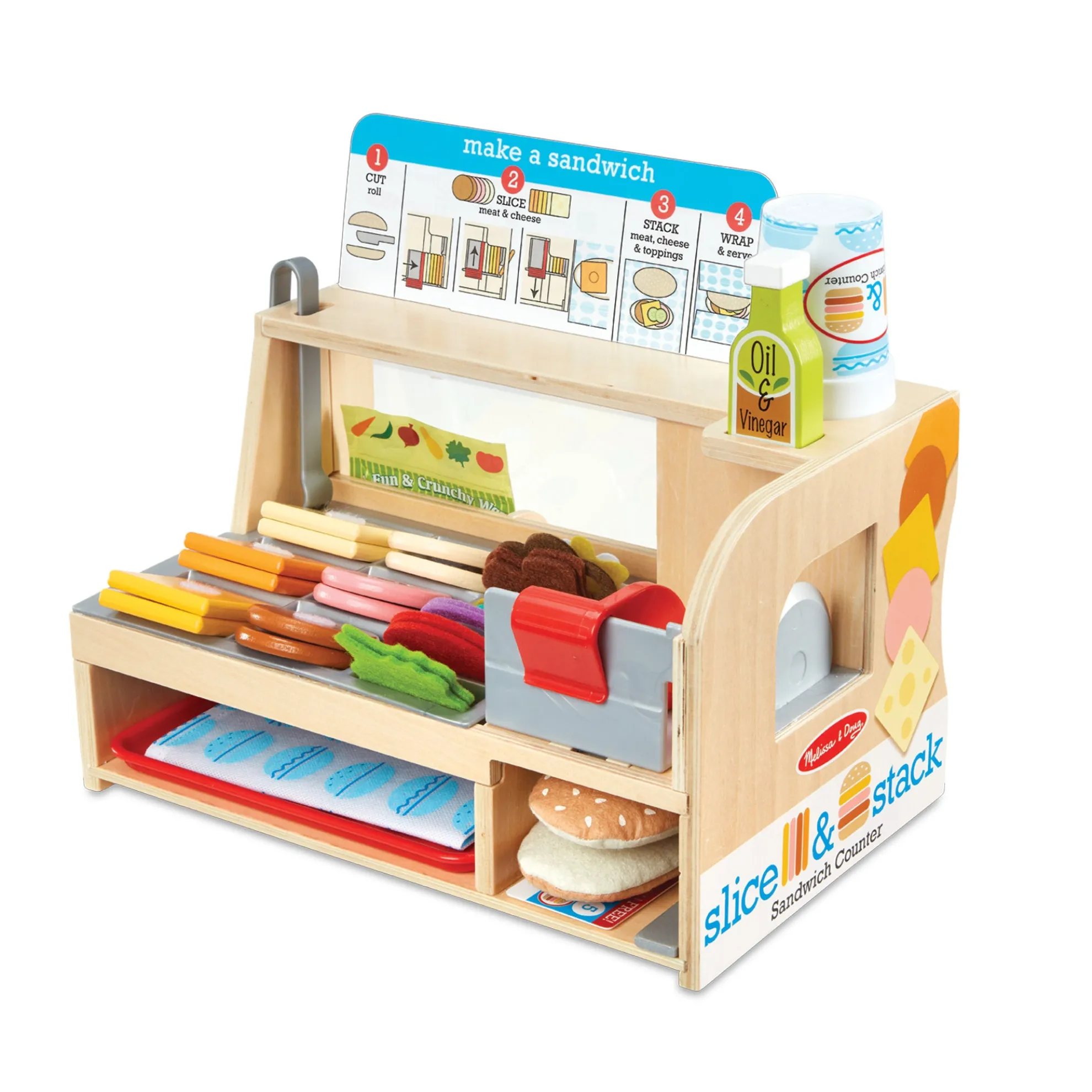 Slice & Stack Sandwich Counter