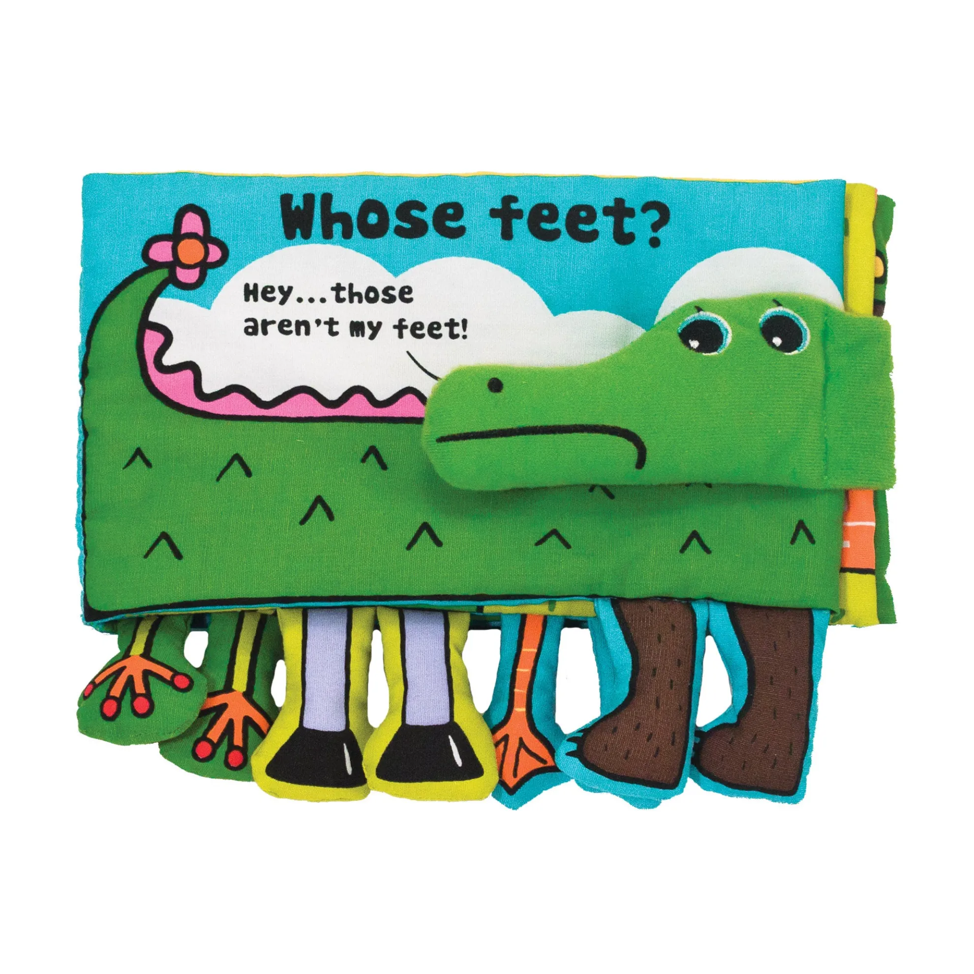 Soft Activity Book - Whose Feet?
