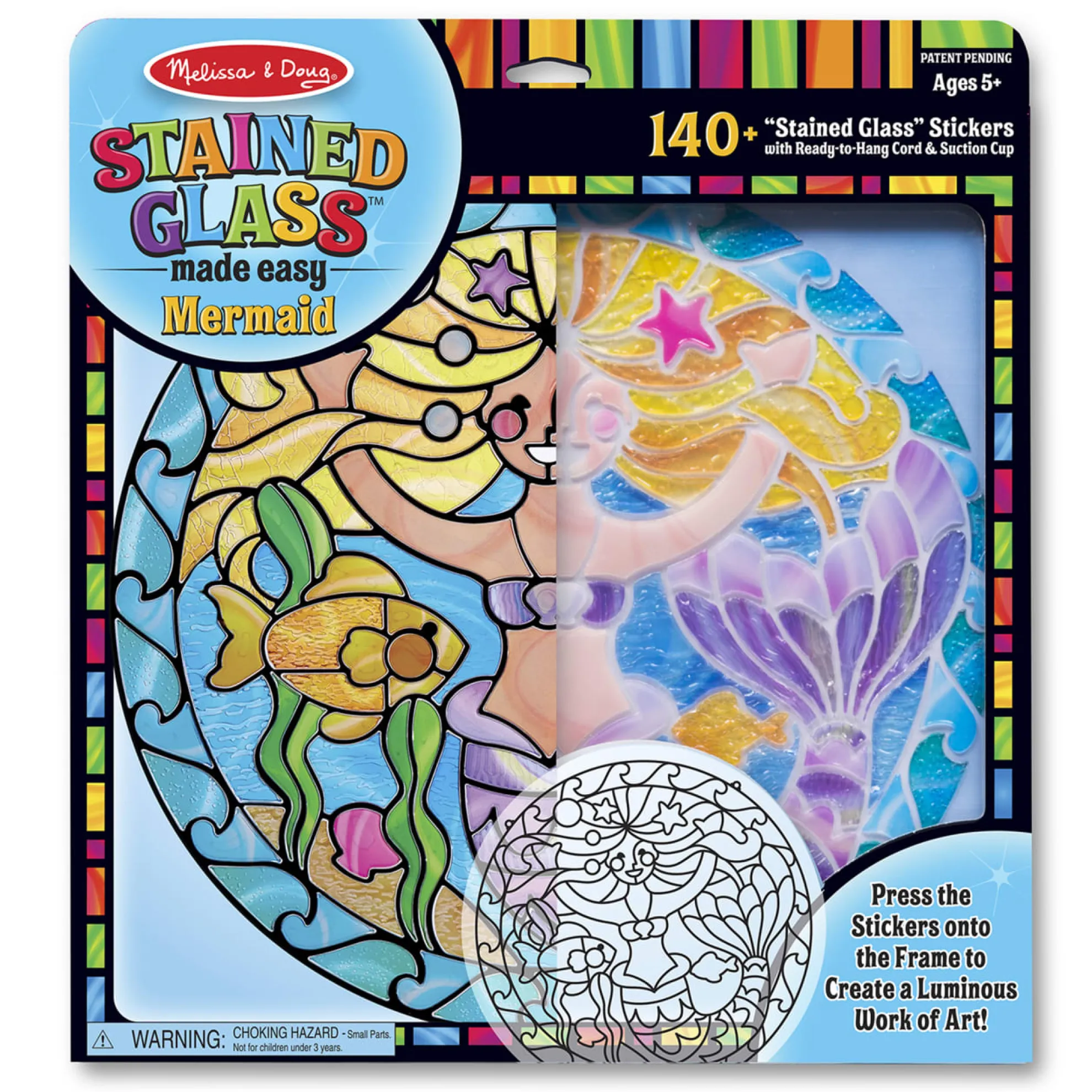 Stained Glass Made Easy - Mermaid