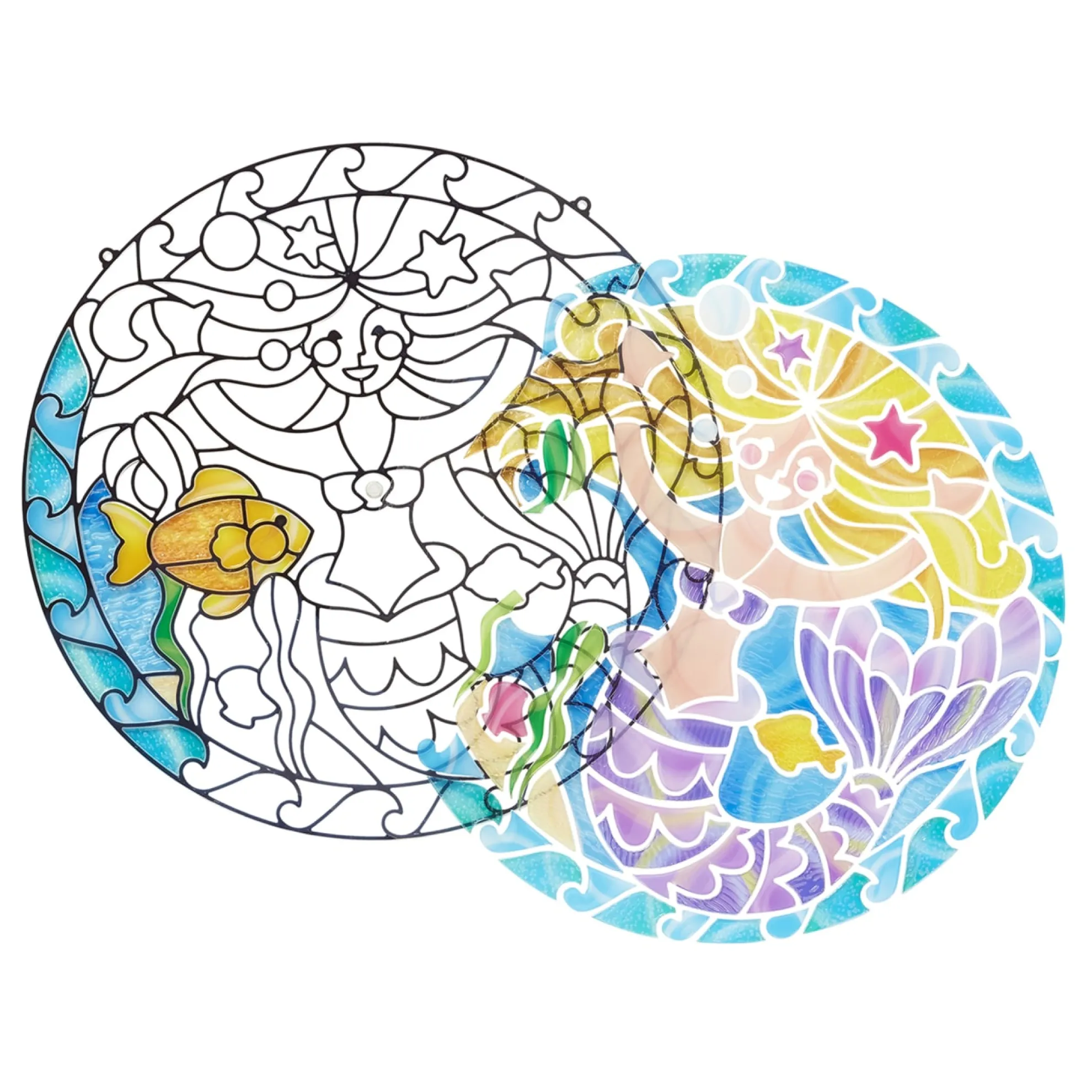 Stained Glass Made Easy - Mermaid