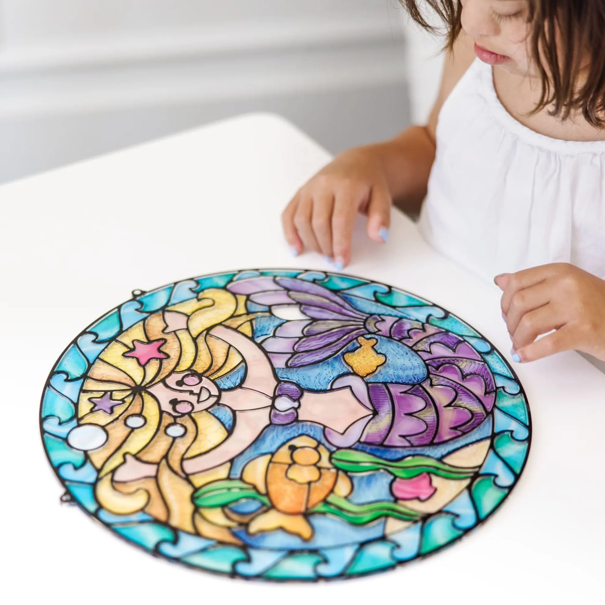 Stained Glass Made Easy - Mermaid
