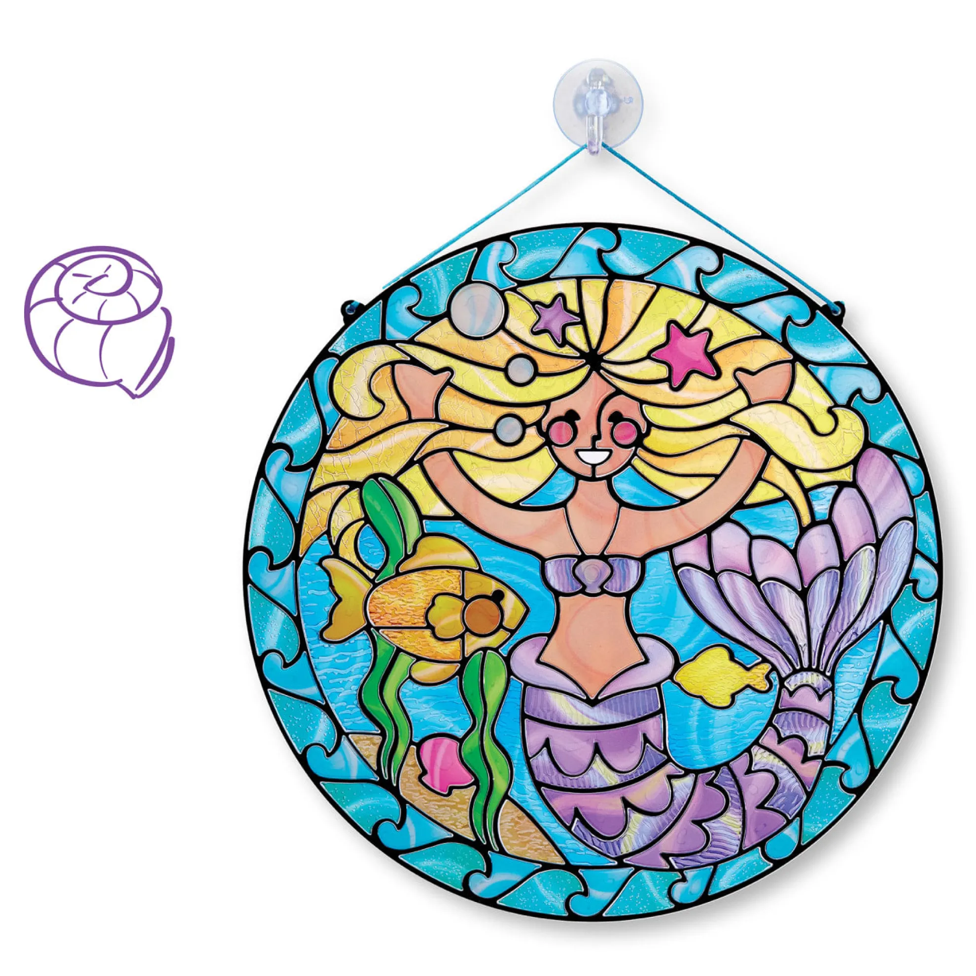 Stained Glass Made Easy - Mermaid