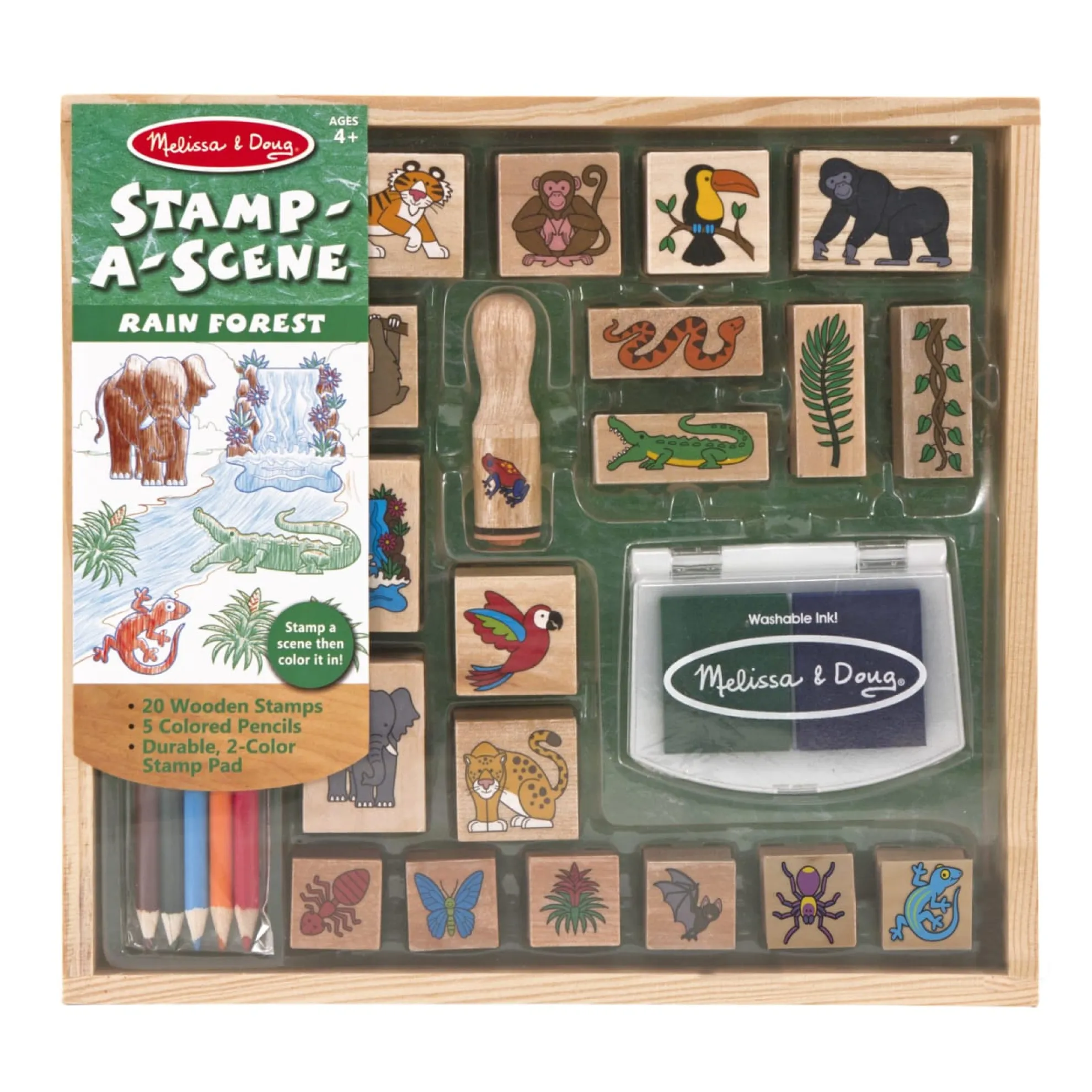 Stamp-a-Scene Rain Forest