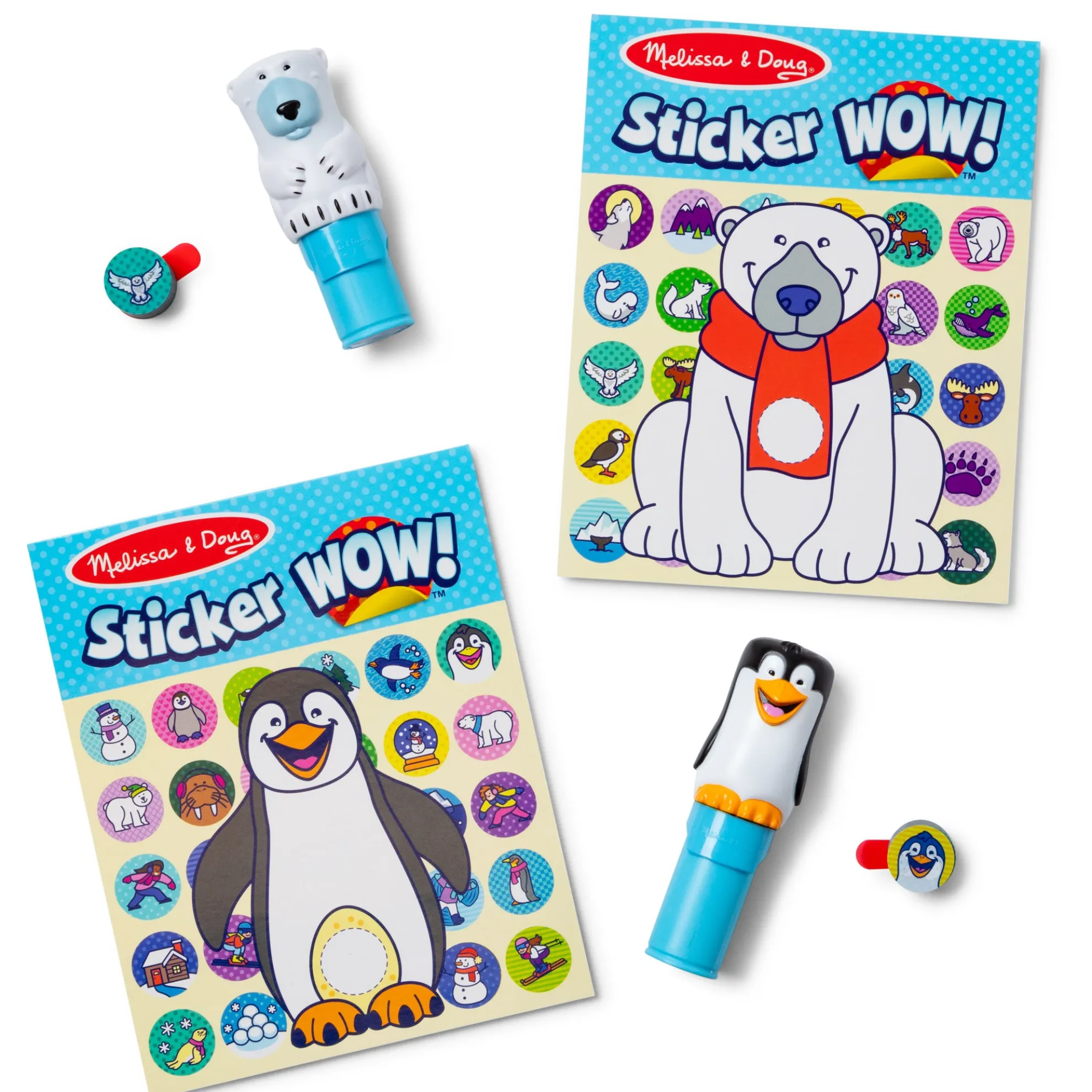 Sticker WOW!® Activity Pads & Sticker Stampers VALUE PACK - Winter
