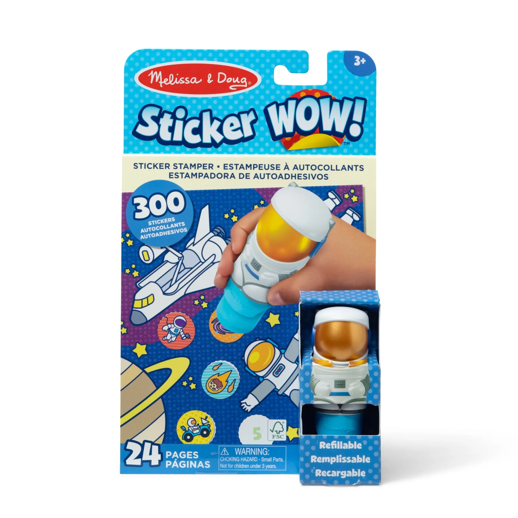 Sticker WOW!™ Activity Pad & Sticker Stamper - Astronaut