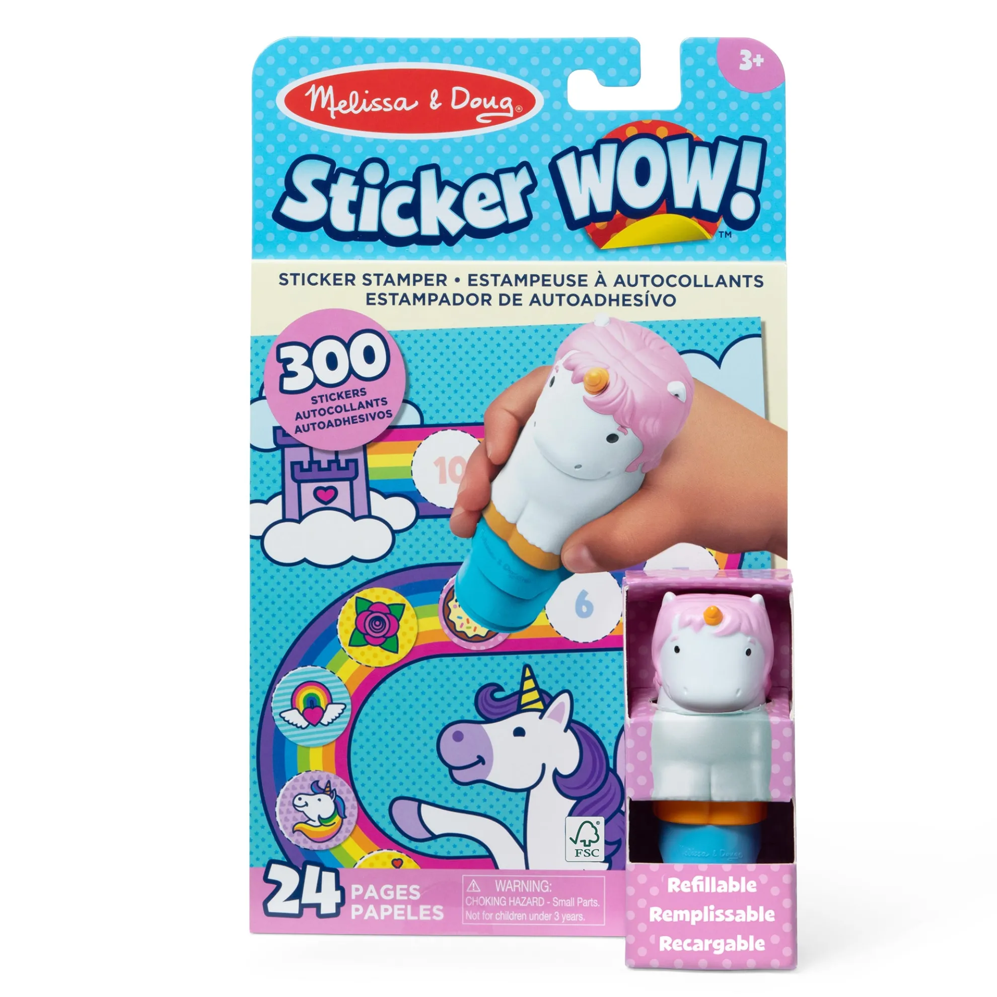 Sticker WOW!™ Activity Pad & Sticker Stamper - Unicorn