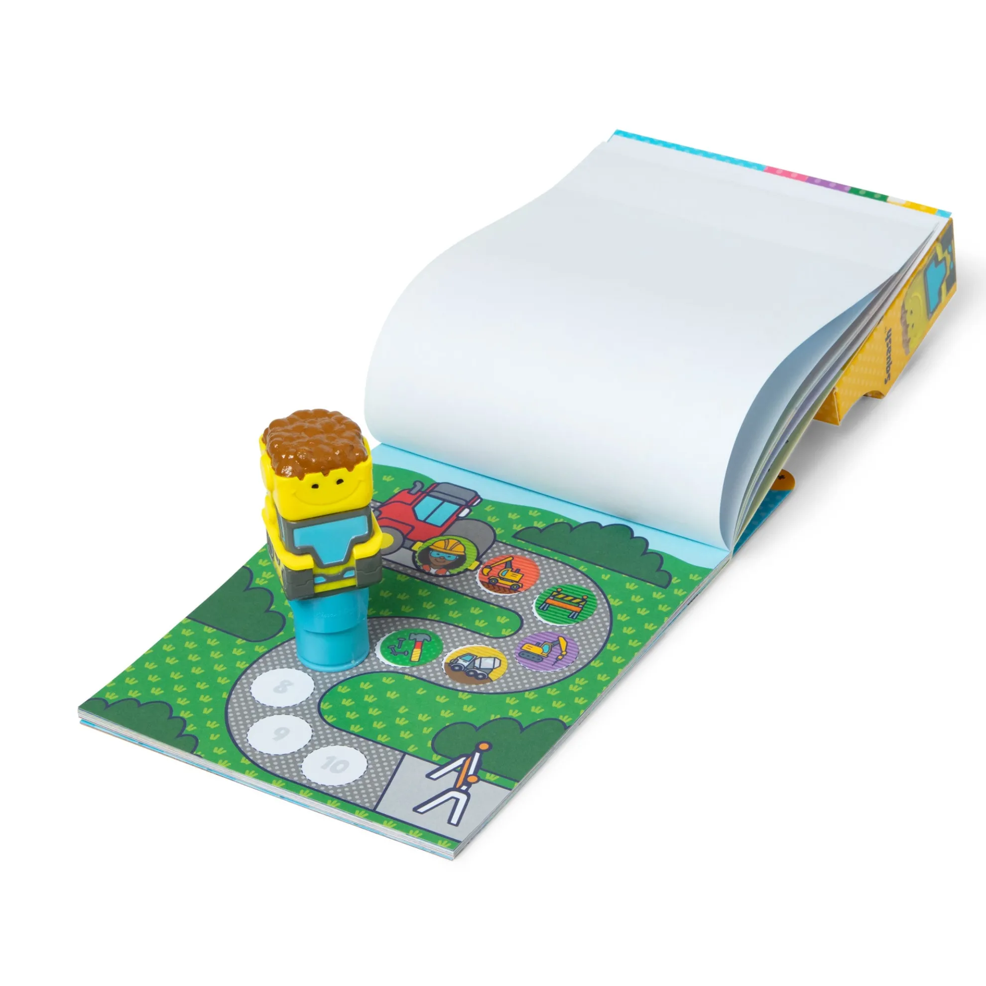 Sticker WOW!™ Activity Pad & Sticker Stamper - Bulldozer