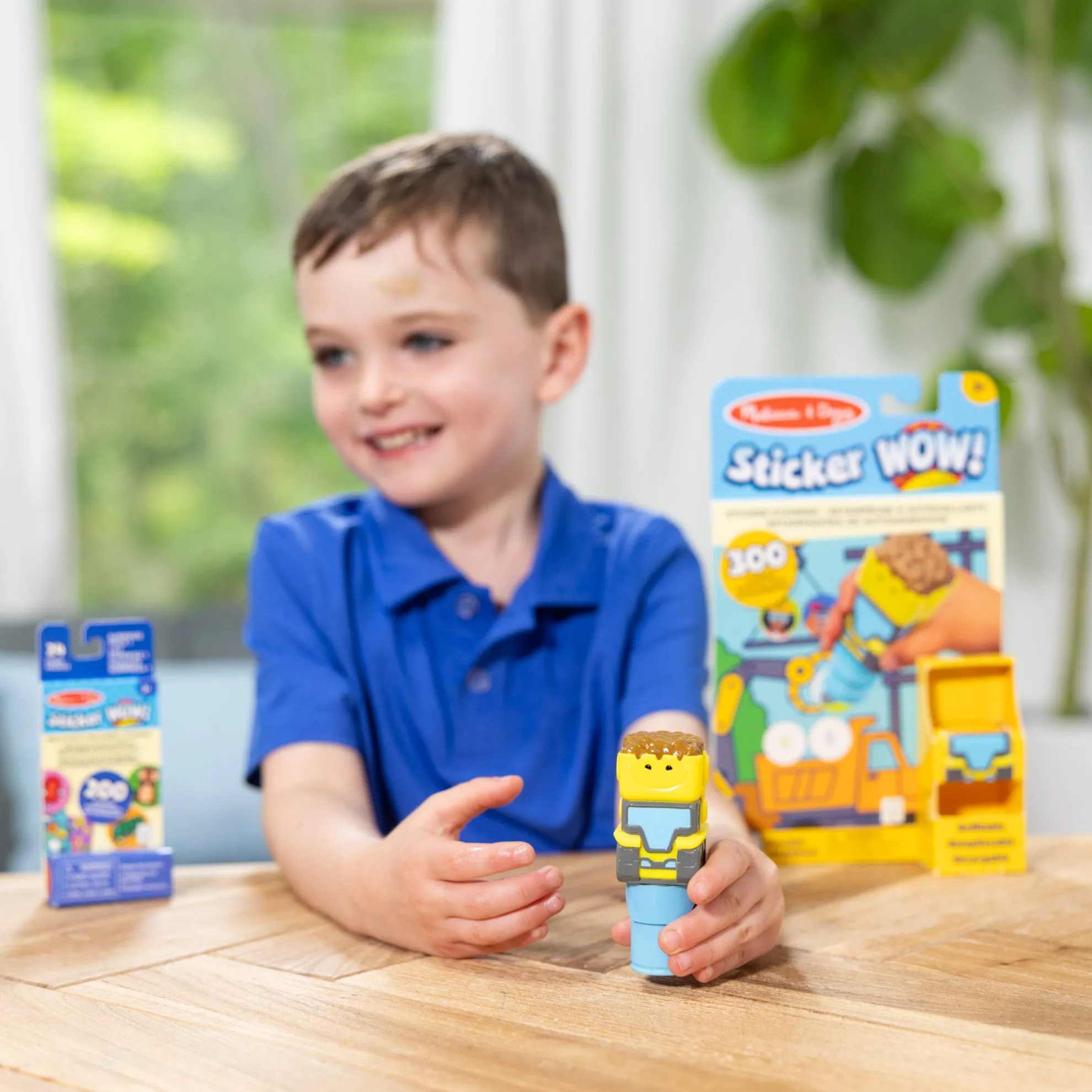 Sticker WOW!™ Activity Pad & Sticker Stamper - Bulldozer