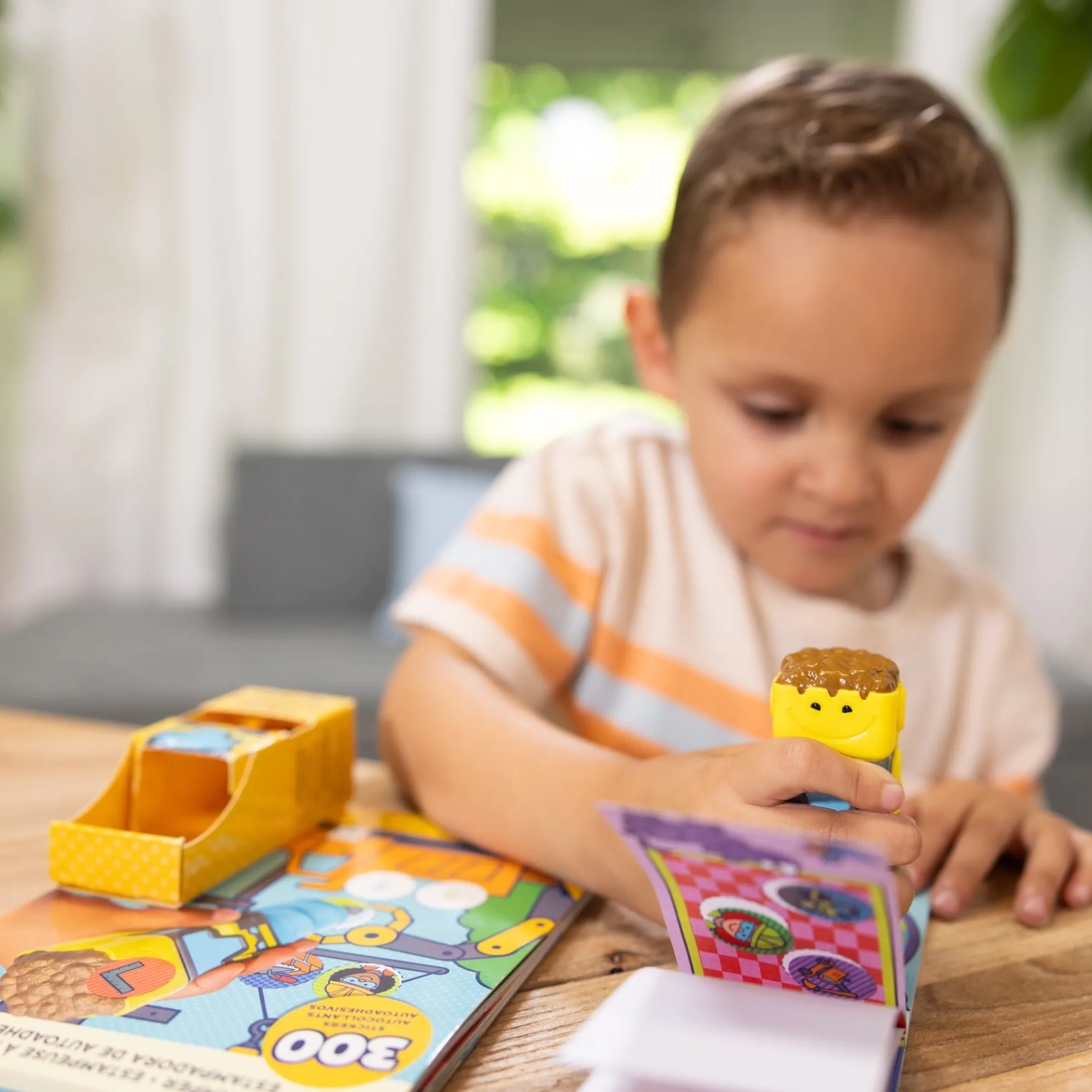 Sticker WOW!™ Activity Pad & Sticker Stamper - Bulldozer