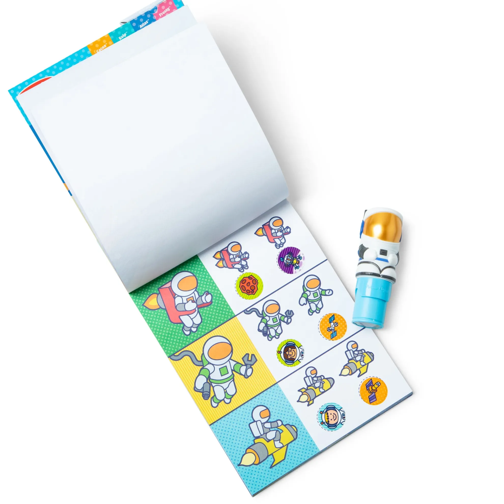 Sticker WOW!™ Astronaut Bundle: Activity Pad & Sticker Stamper + Mini Activity Pad and 200 Refill Stickers