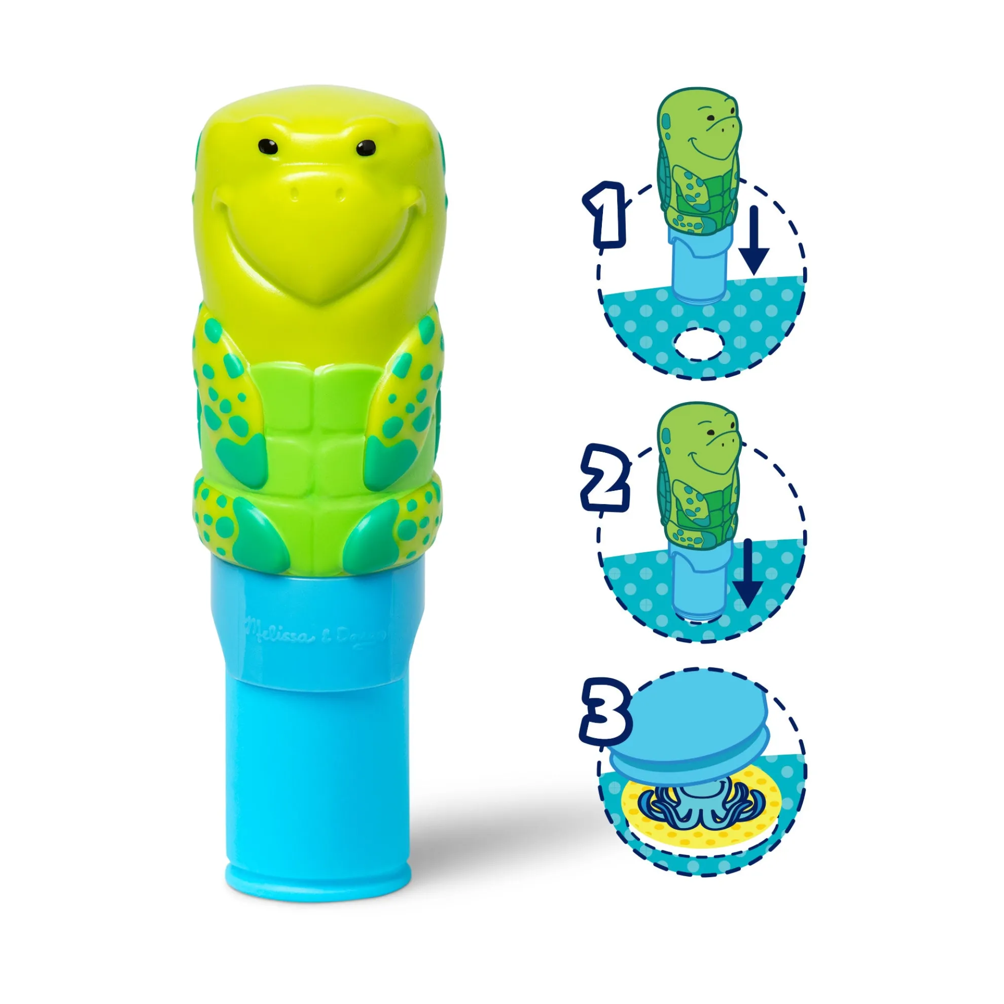 Sticker WOW!™ Sea Turtle Bundle: Activity Pad & Sticker Stamper + Mini Activity Pad and 200 Refill Stickers