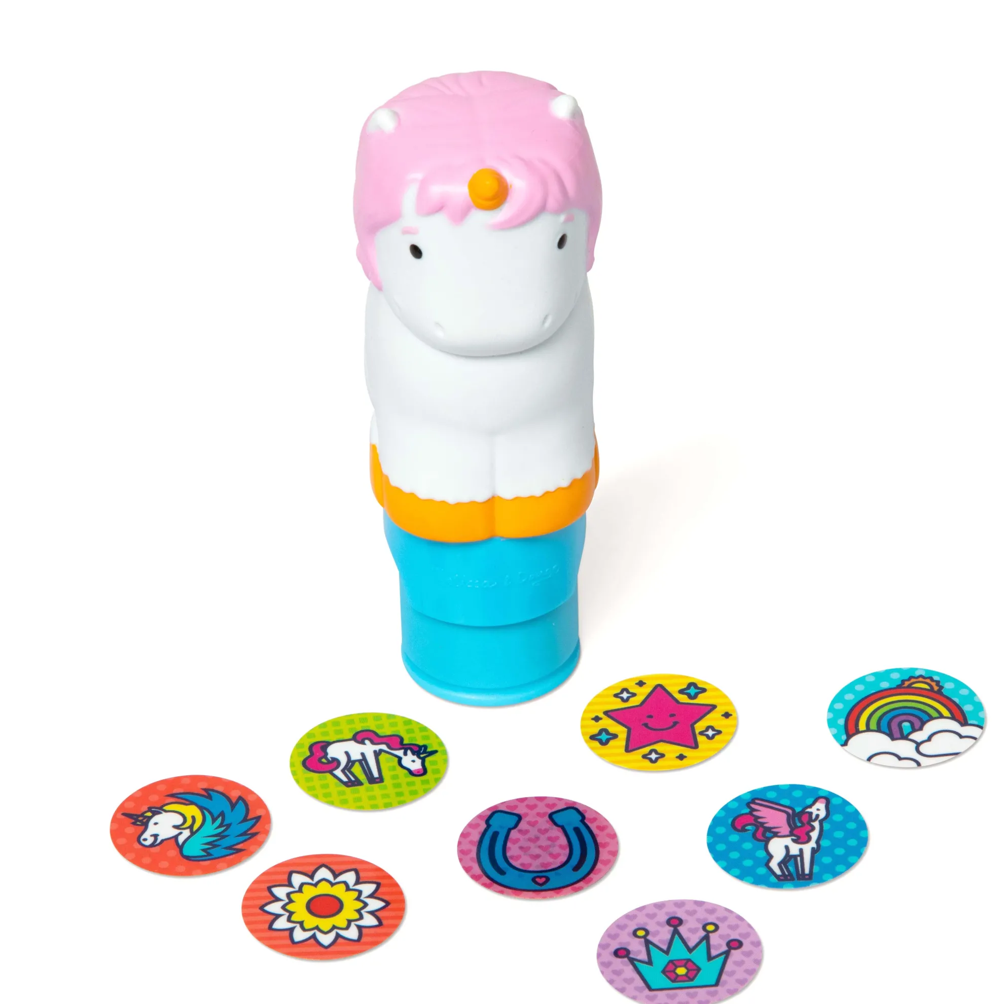 Sticker WOW!™ Unicorn Bundle: Activity Pad & Sticker Stamper + Mini Activity Pad and 200 Refill Stickers