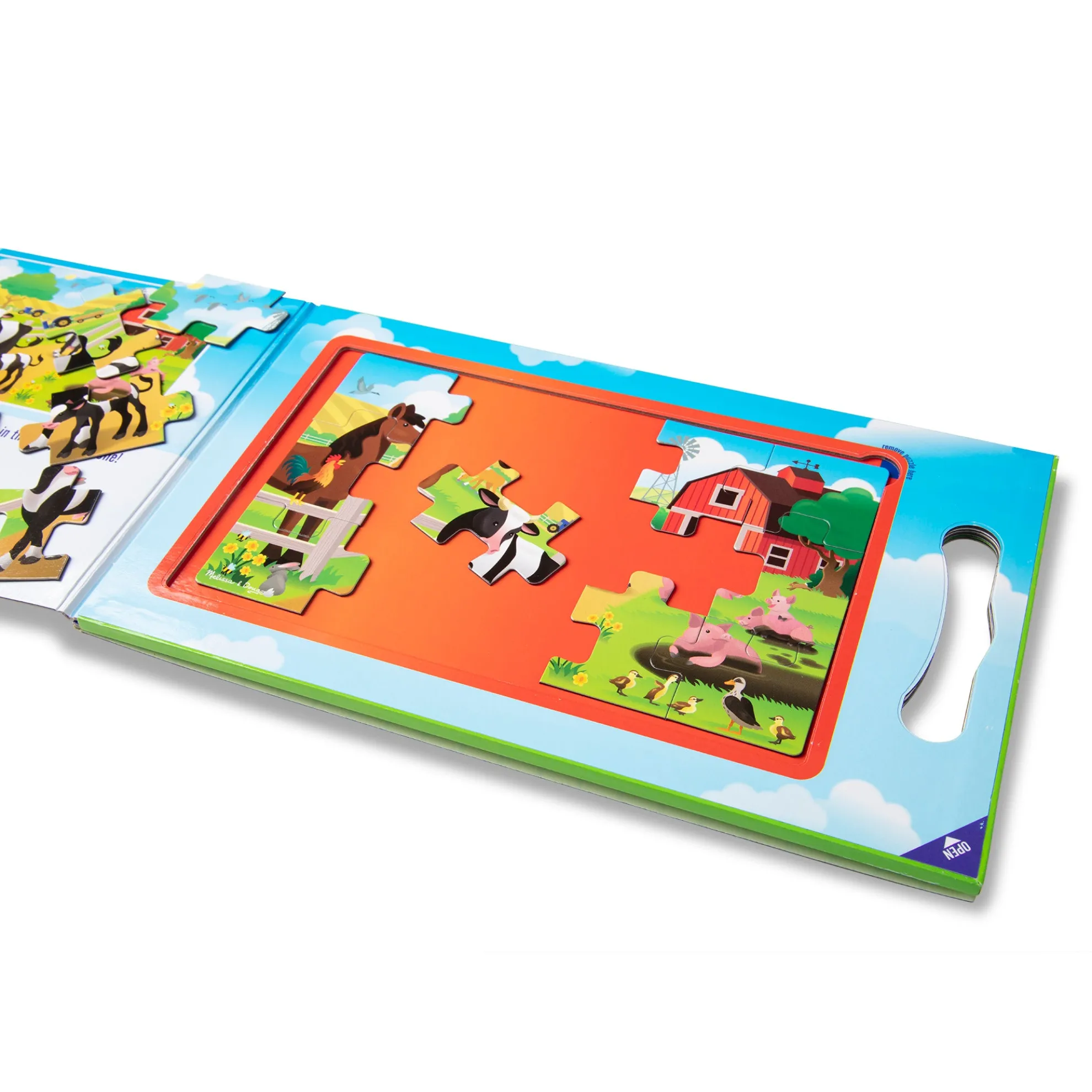 Take-Along Magnetic Jigsaw Puzzles – On the Farm